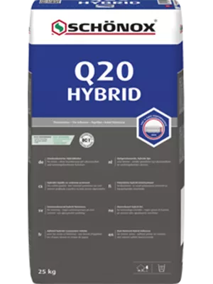 Лепило за плочки Schönox Q20 Hyprid 25 кг