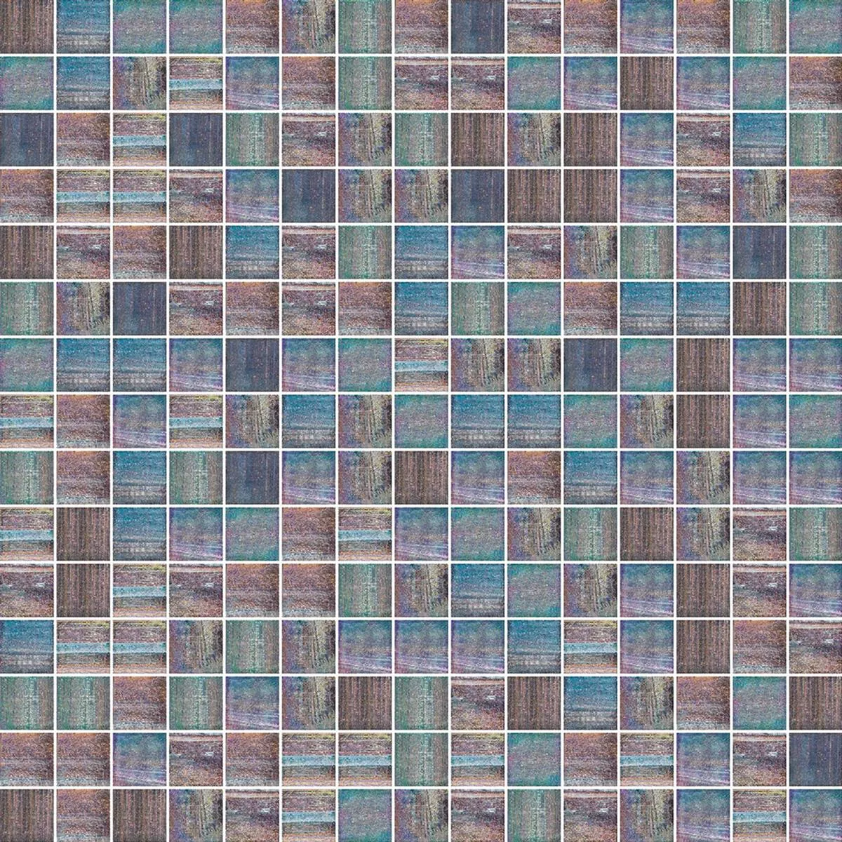 Cтъклена Mозайка Плочки Trend-Vi 838 Shining 20x20 mm
