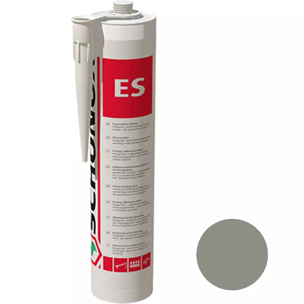 Schönox ES пясъчно сив уплътнителен силикон за фуги (300 ml)