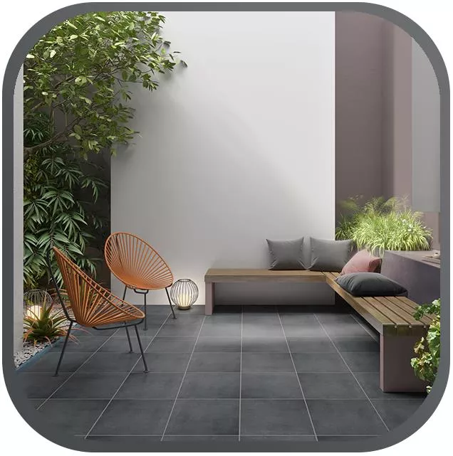 Плочи за тераса Антрацит Плочи за тераса Антрацит