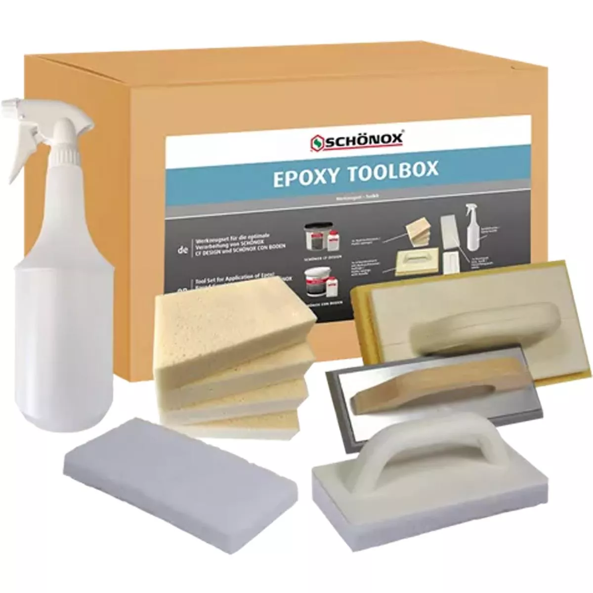 Комплект инструменти за епоксидна смола Schönox Epoxy Toolbox
