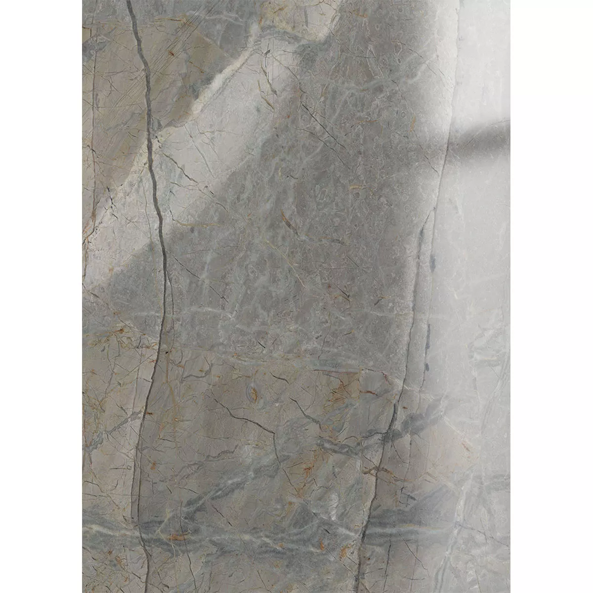Плочки За Под Ancona Мраморен Вид Сив Полиран Блестящ 60x120cm Плочки За Под Ancona Мраморен Вид Сив Полиран Блестящ 60x120cm