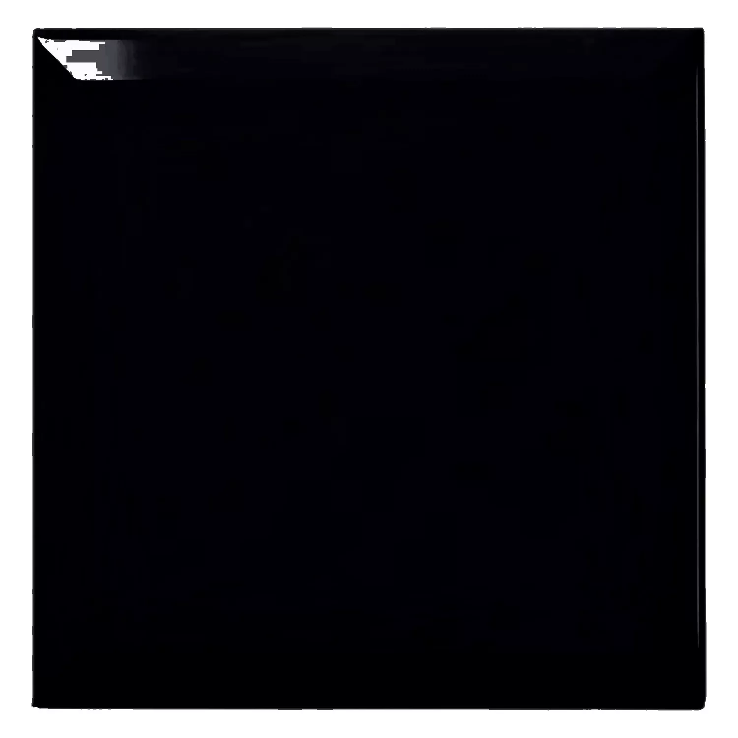 Mетро плочка Черно Блестящ 20x20 cm Фасет Freetown Negro