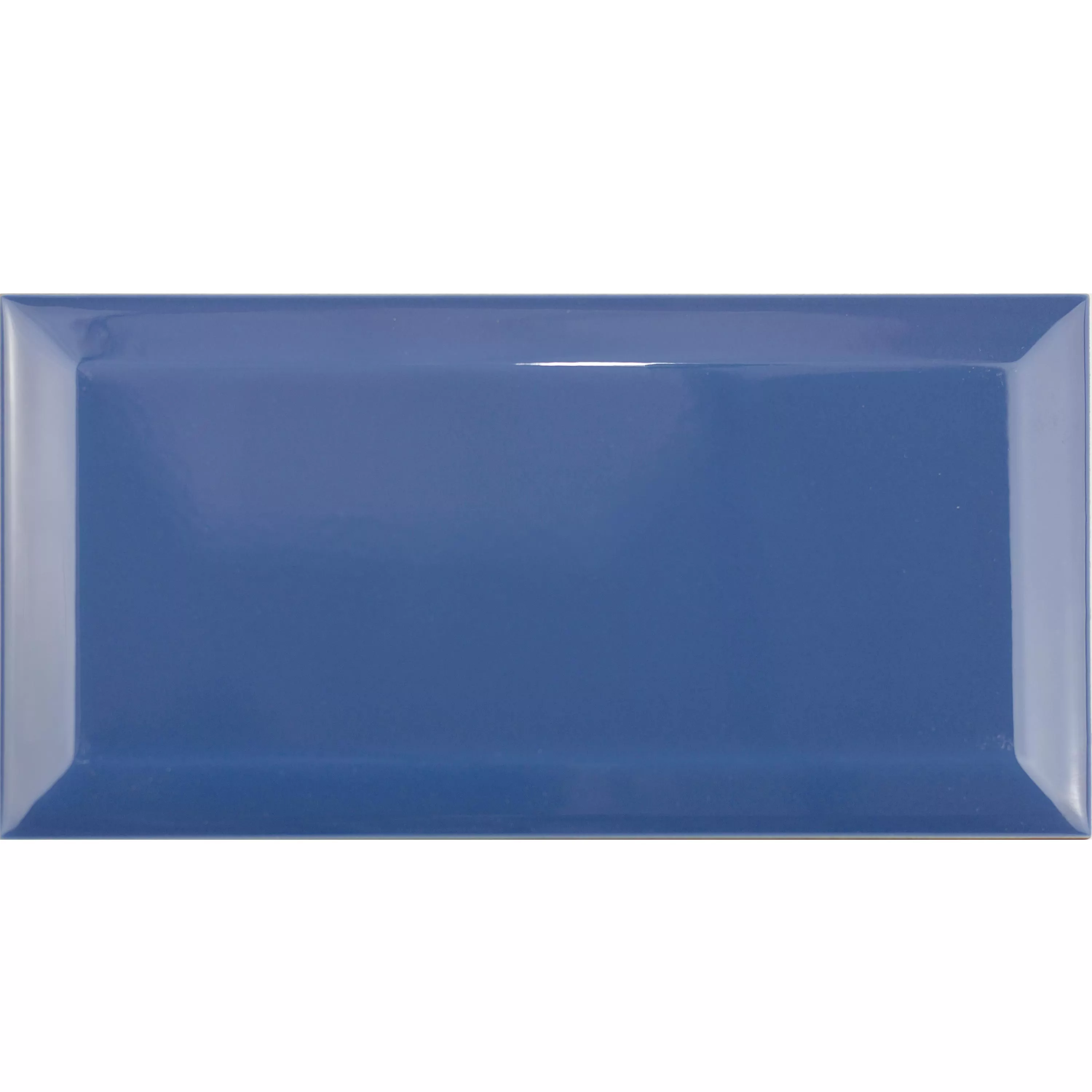 Metro Cтенни Плочки Brussel Фасет 10x20x0,7cm Azul Marino