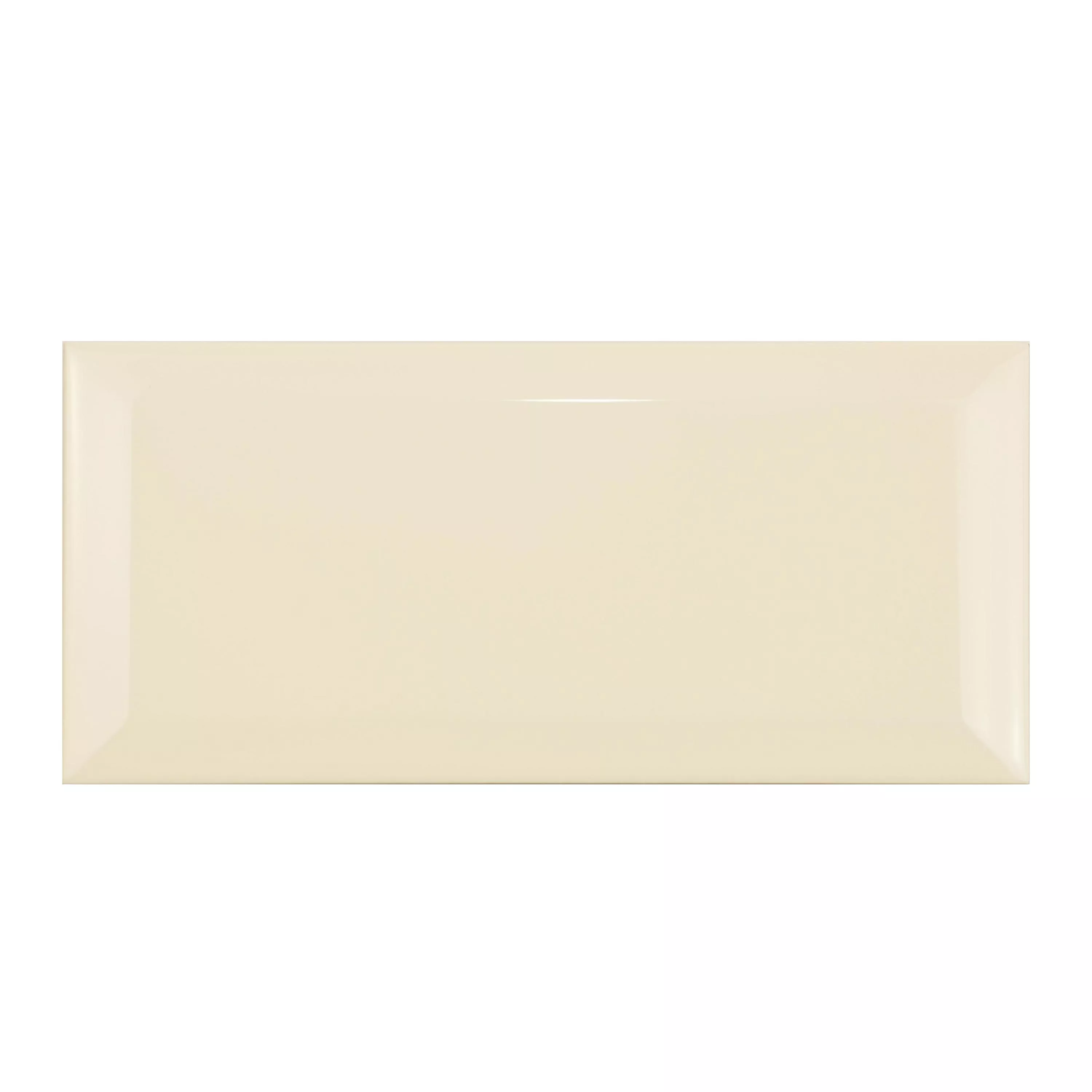 Mодел Metro Cтенни Плочки Brasilia Фасет 7,5x15x0,7cm Crema