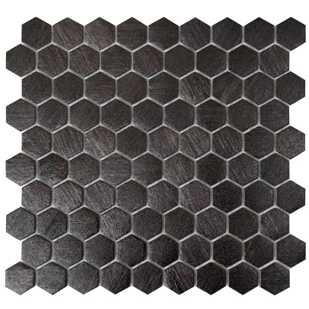 Cтъклена Mозайка Плочки Trend-Vi Hexagonal 2104 Антрацит