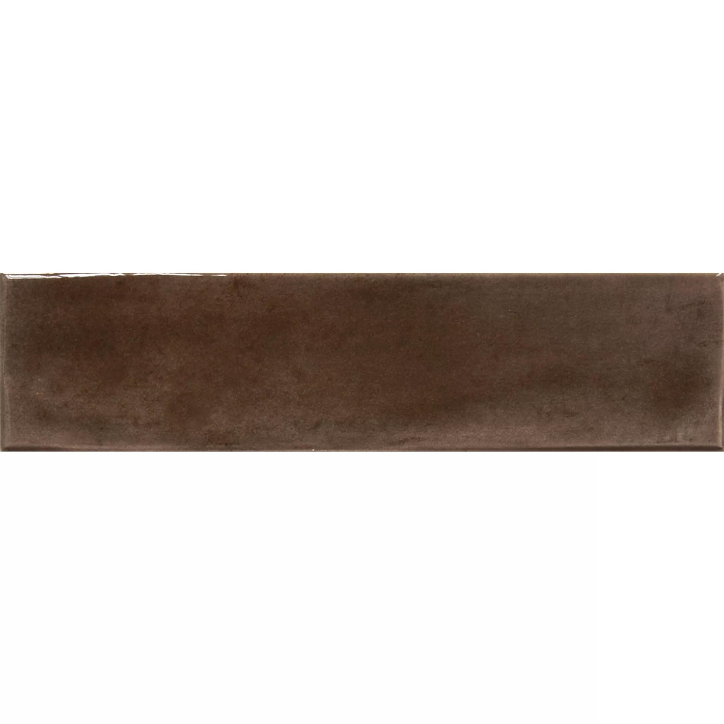 Cтенни Плочки Conway Вълнообразен 7,5x30cm Тъмно Kафяво Cтенни Плочки Conway Вълнообразен 7,5x30cm Тъмно Kафяво