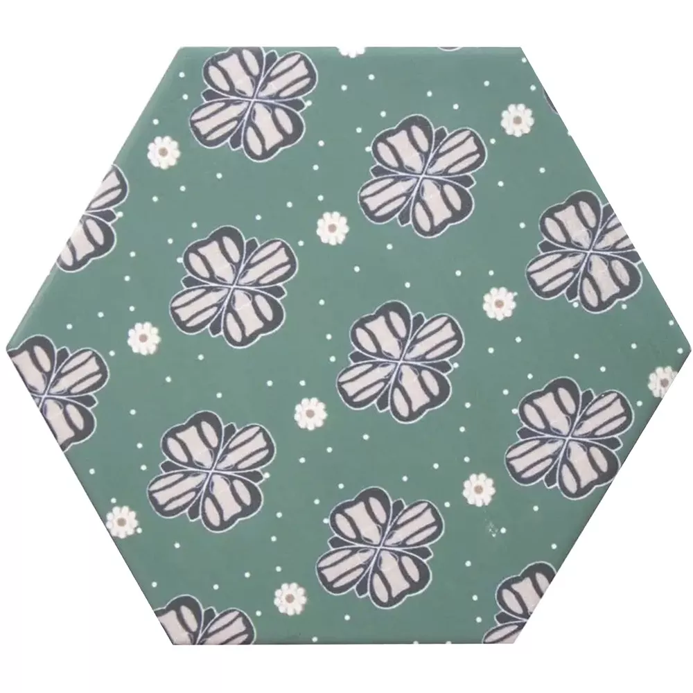 Порцеланови Kаменинови Изделия Плочки Modena Шестоъгълник Decor 7