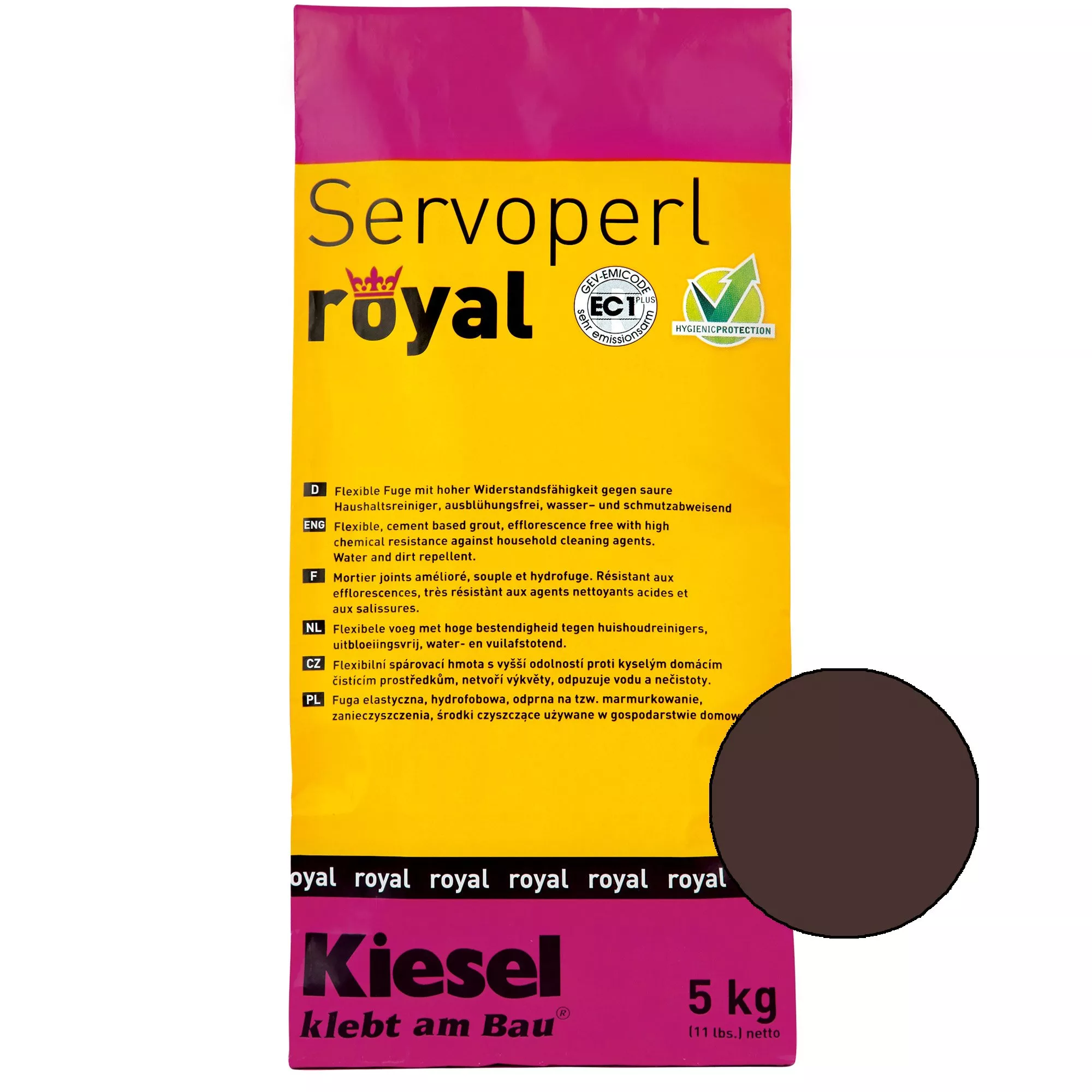 Kiesel Servoperl royal - Гъвкава, водо- и мръсотейка фуга