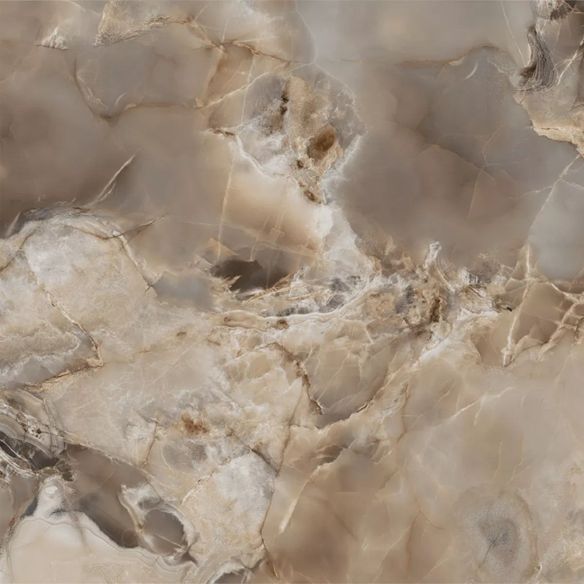 New York Сив Полиран 60x60 cm