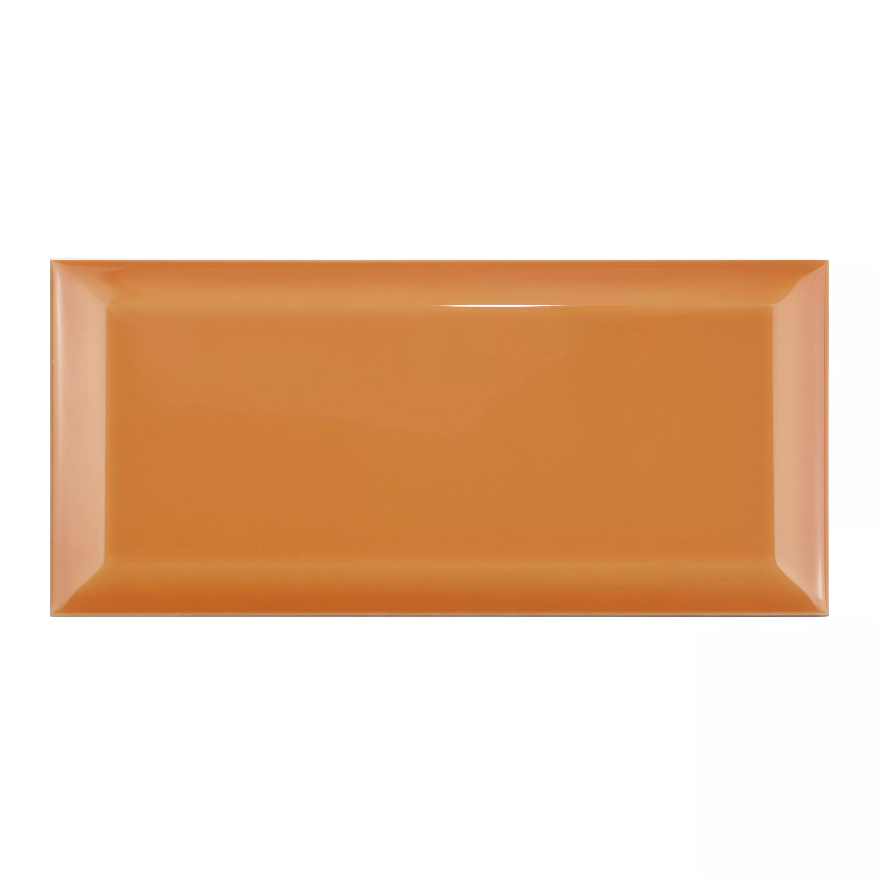 Mодел Metro Cтенни Плочки Brasilia Фасет 7,5x15x0,7cm Naranja