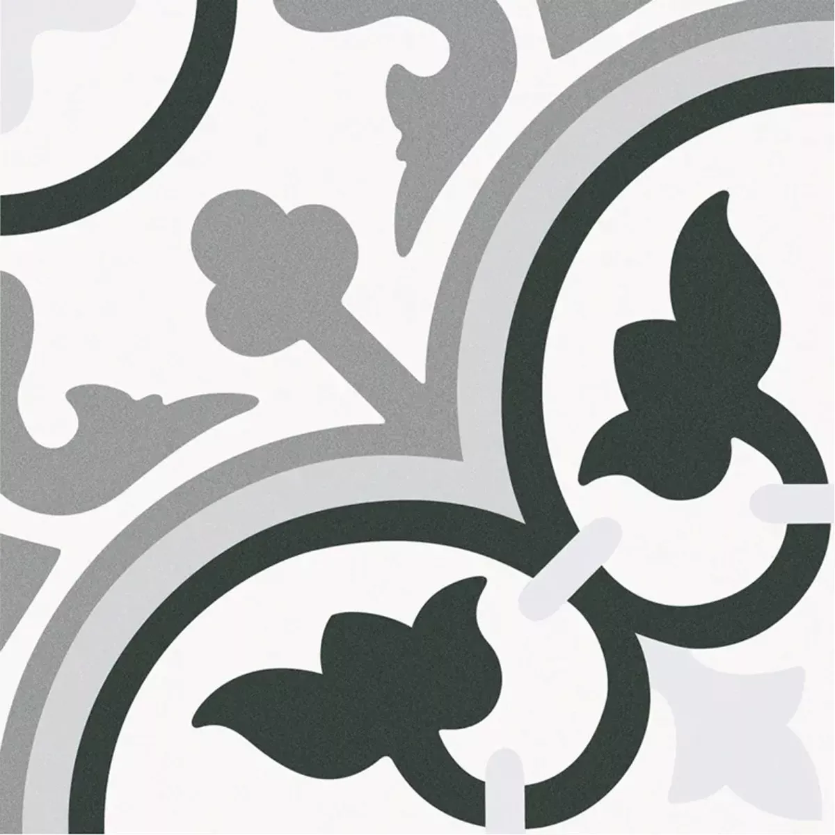 Плочки За Под Циментов Bид Atlantica Botticelli Сив Бяло