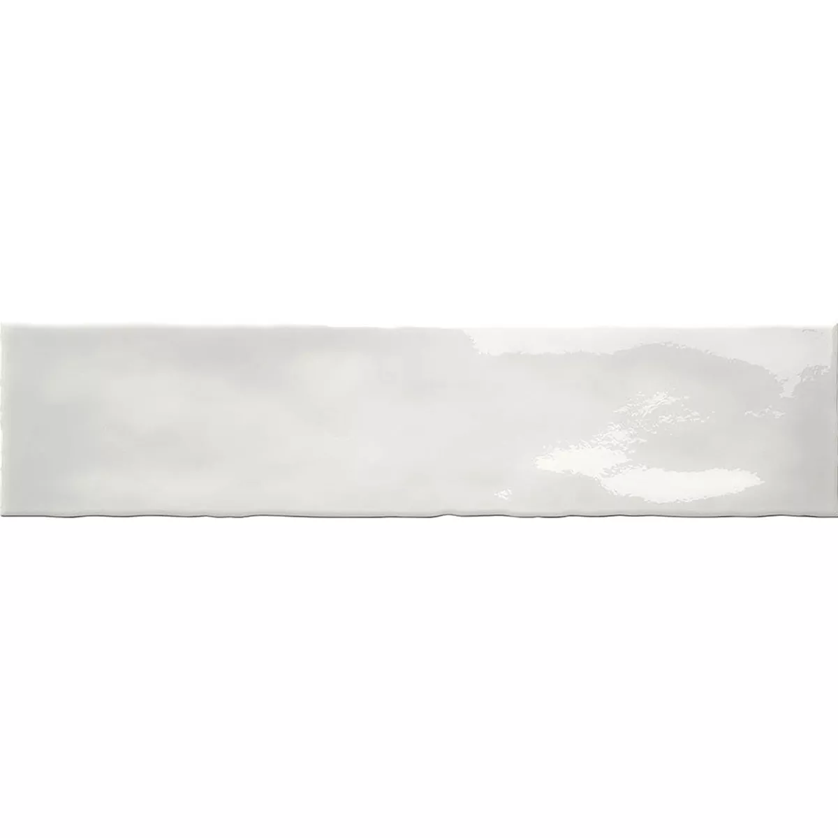 Cтенни Плочки Lugo Вълнообразен Бяло 7,5x30cm
