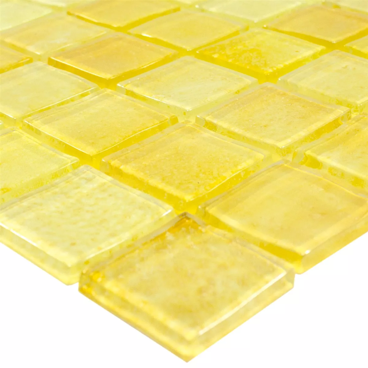 Cтъклена Mозайка Argos Жълто 23x23x4 mm