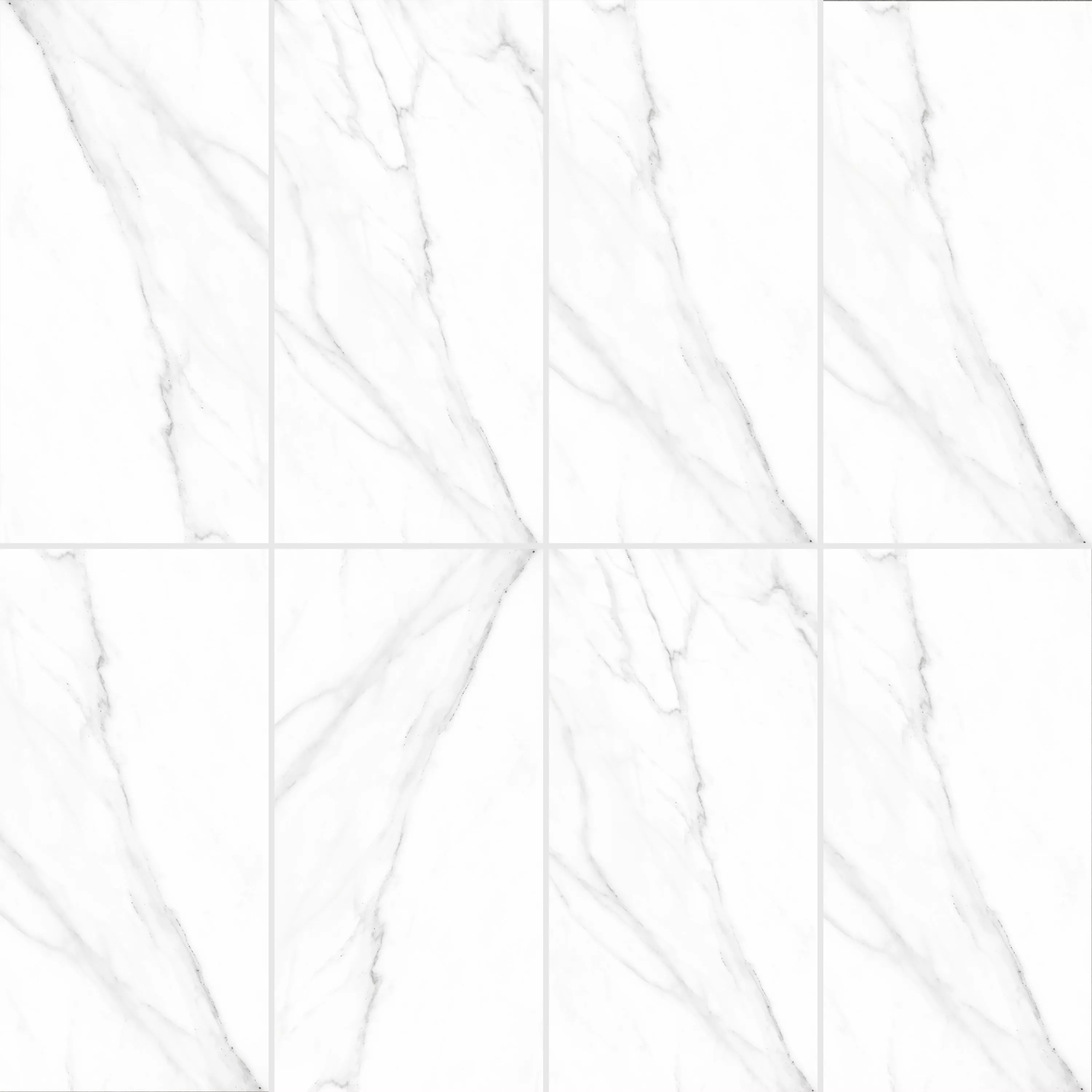 Плочки За Под Arcadia Мраморен Вид Полиран Бяло 30x60cm