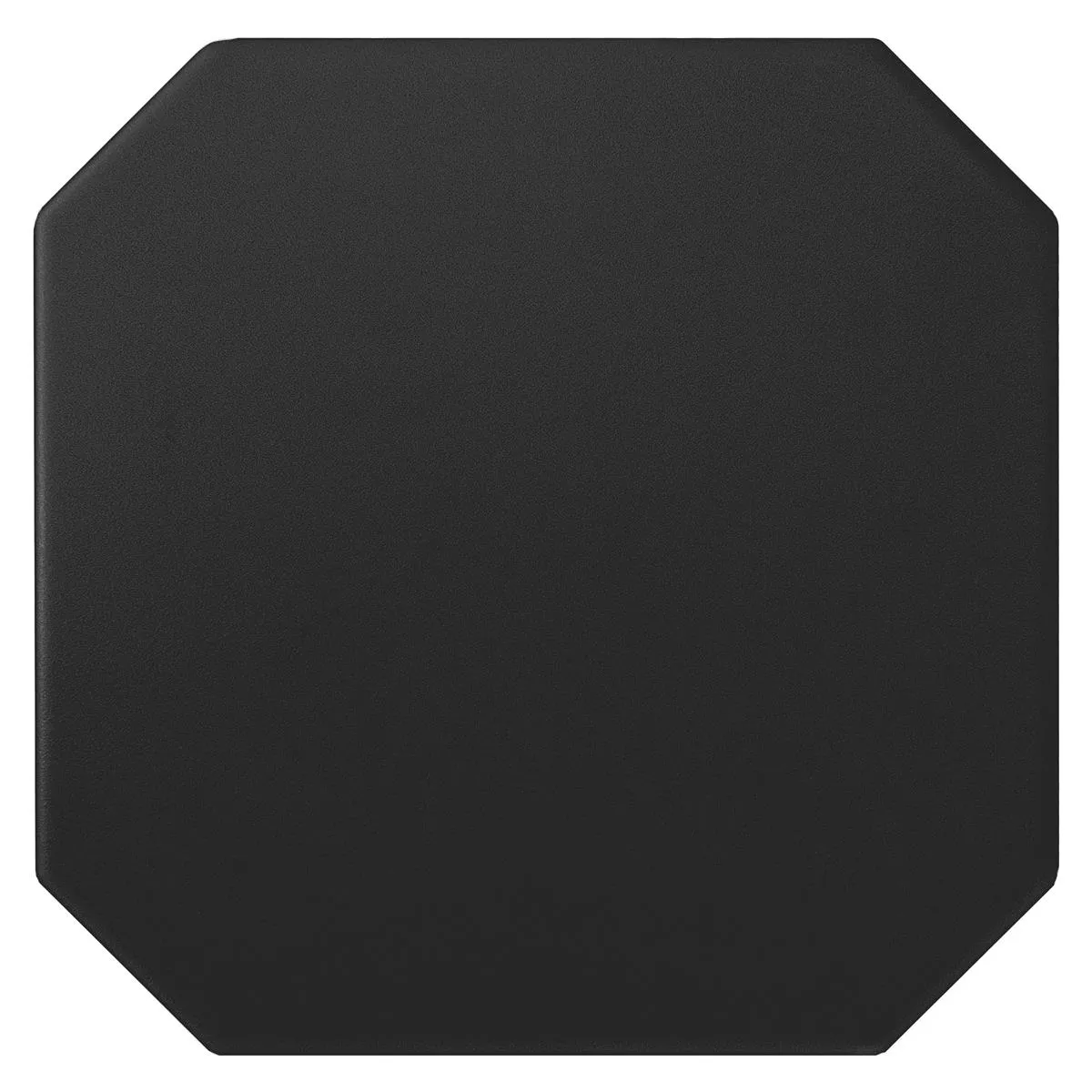Порцеланови Kаменинови Изделия Плочки Genexia Uni Черно Осмоъгълник 20x20cm
