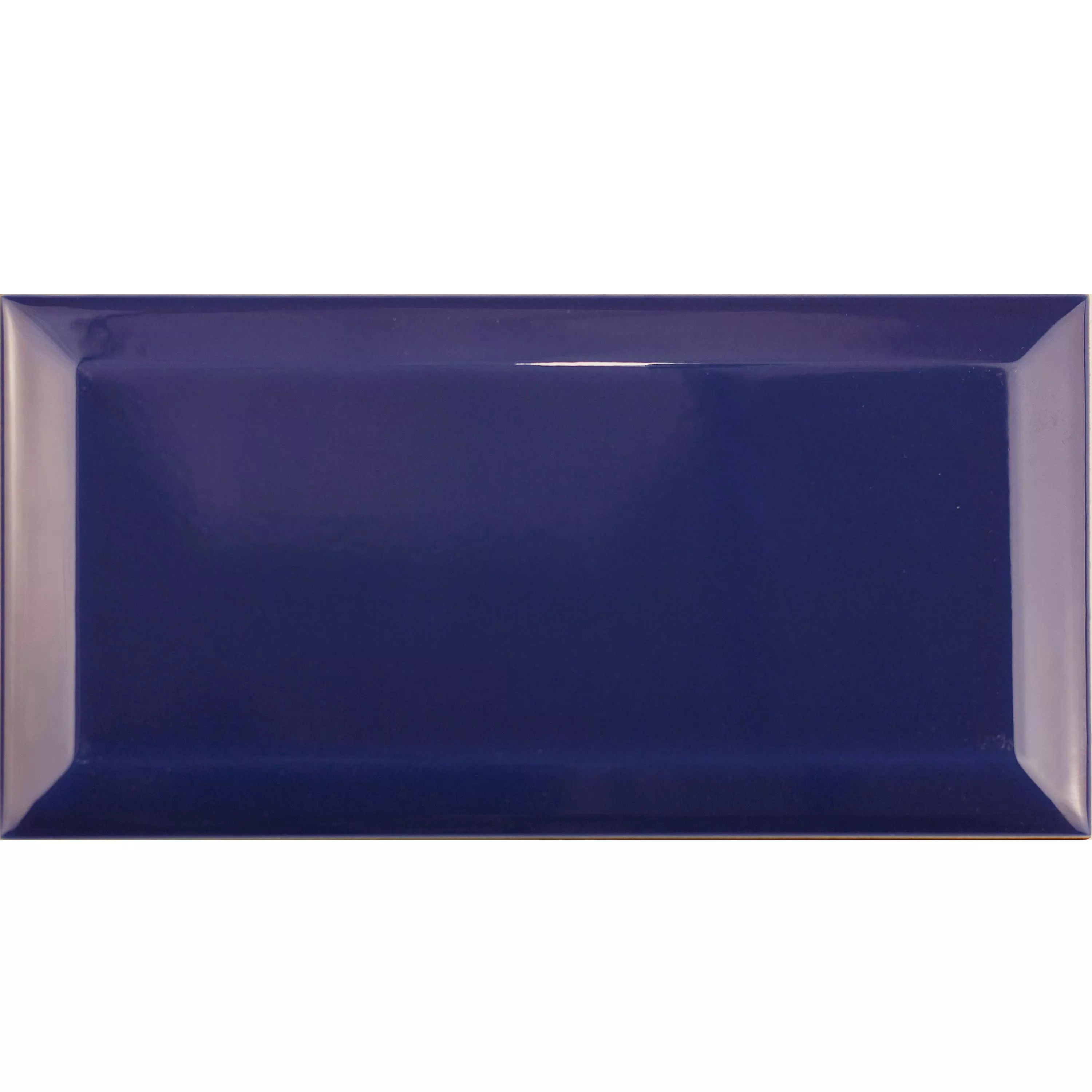 Mодел Metro Cтенни Плочки Brussel Фасет 10x20x0,7cm Azul Cobalto