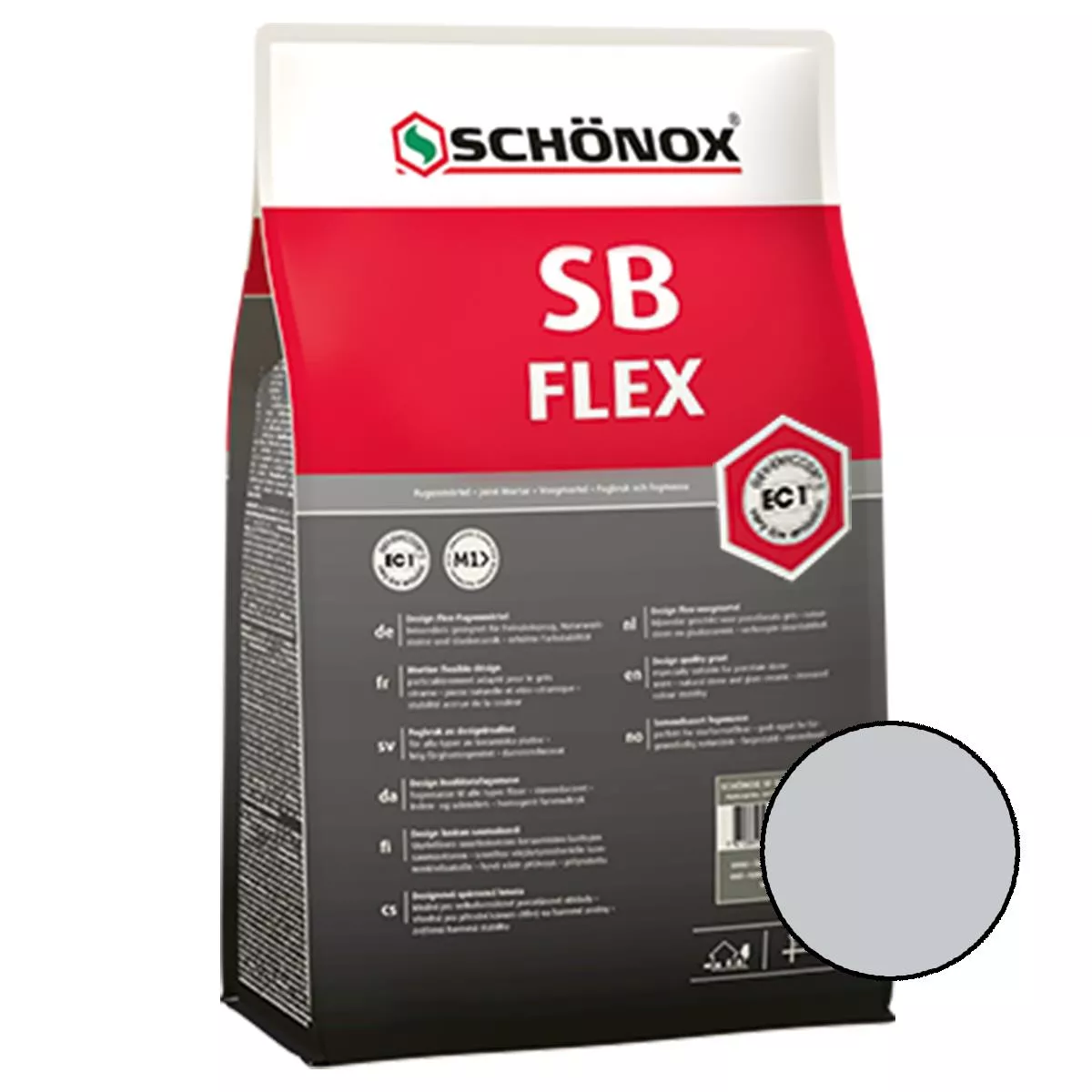 Фугираща смес Schönox SB Flex Silver Grey 15 кг Фугираща смес Schönox SB Flex Silver Grey 15 кг