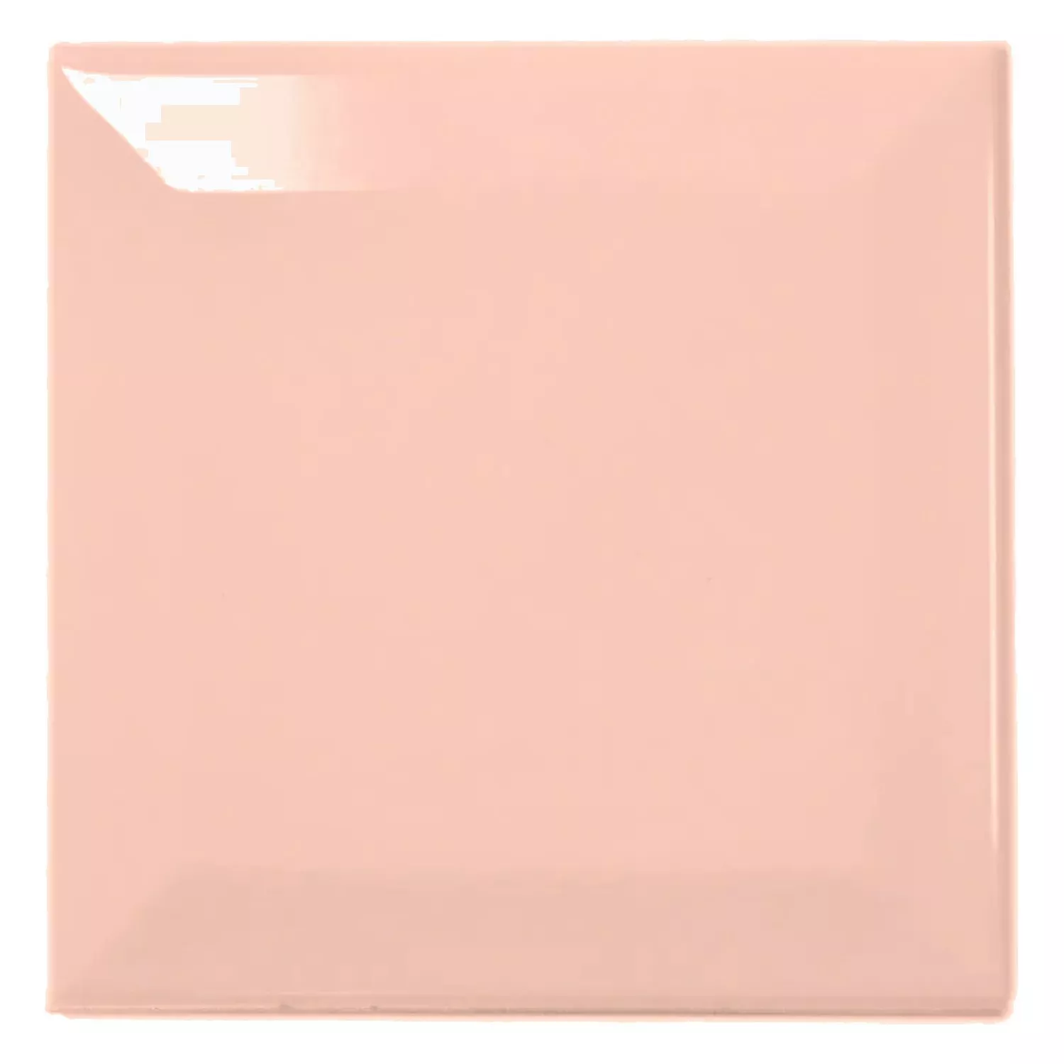 Mетро плочка Портокал Блестящ 10x10 cm Фасет Catarina Salmon