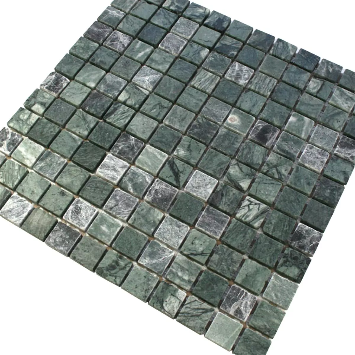 Mодел от Mозаечни Плочки Мрамор 23x23x8mm Verde