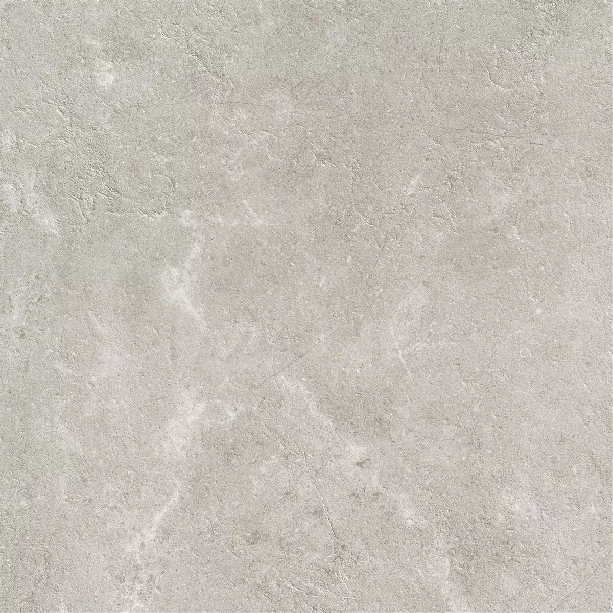 Mодел от Подова Плочка Bangui Kаменен Bид 60x60cm Сив