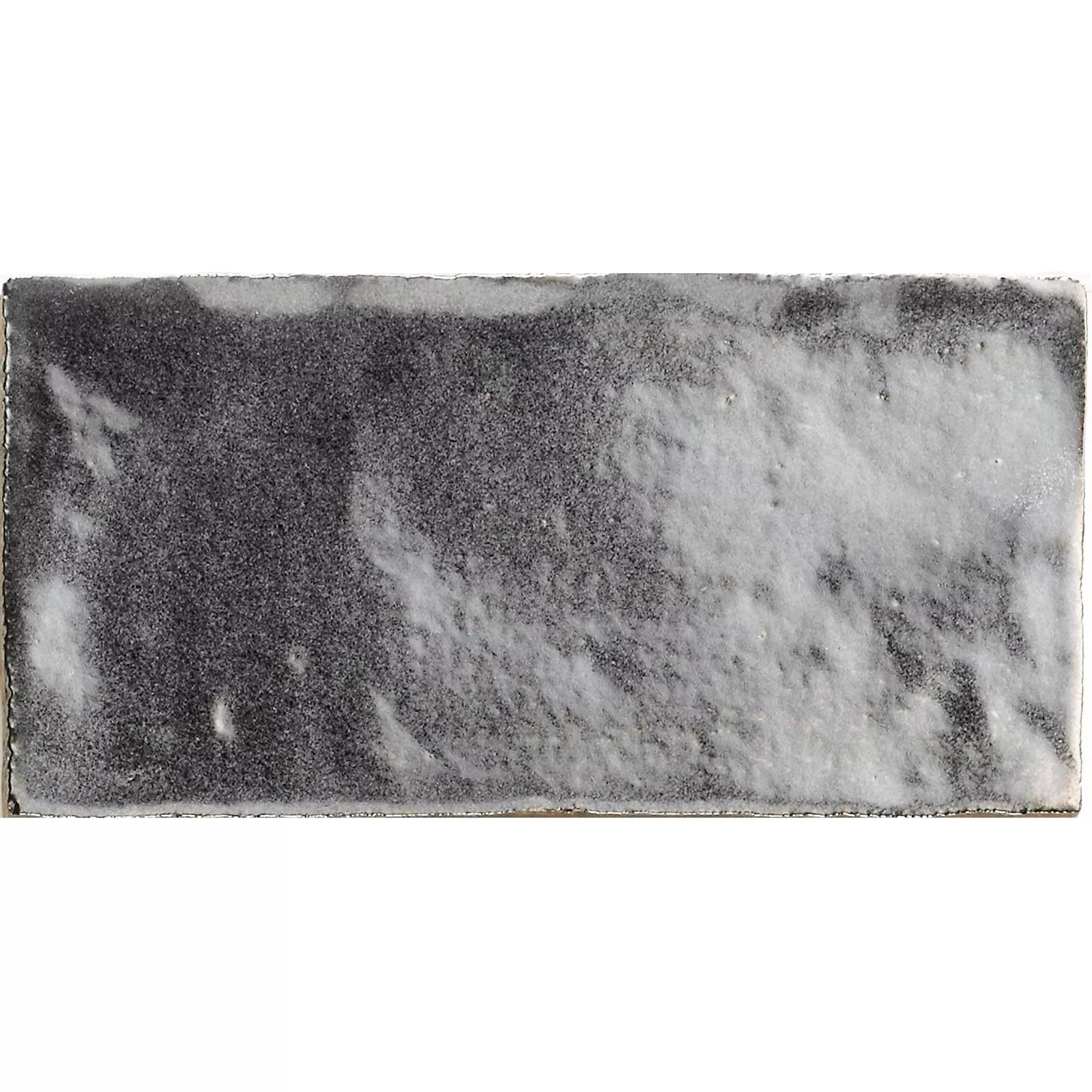Cтенна Плочка Algier Pъчна Изработка 7,5x15cm Сребро