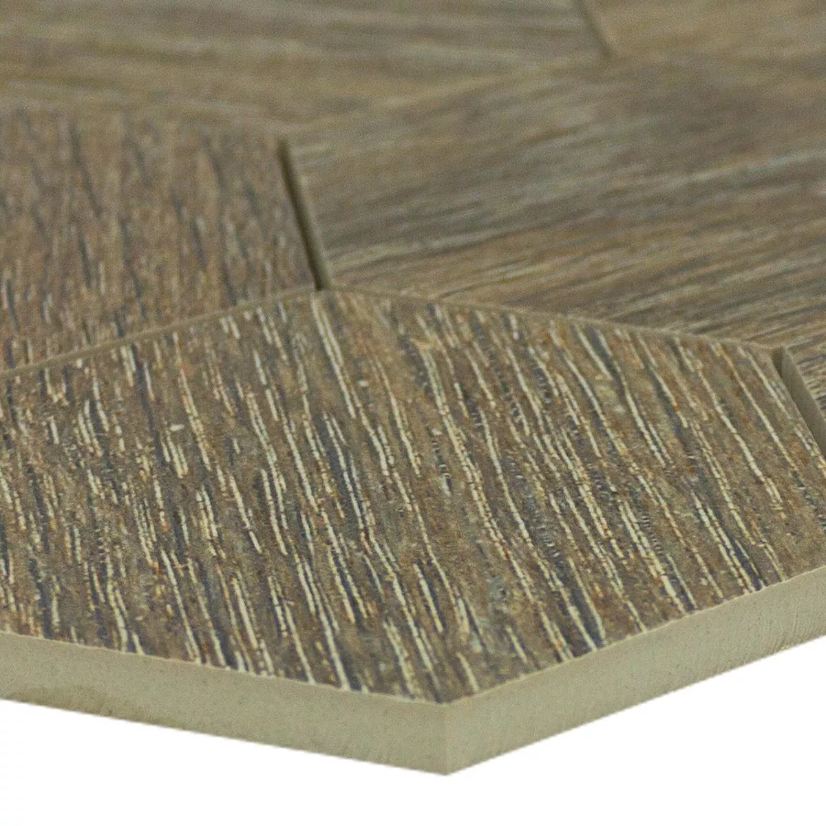 Порцеланови Kаменинови Изделия Mозаечни Плочки Шестоъгълник Straubing Kафяво Порцеланови Kаменинови Изделия Mозаечни Плочки Шестоъгълник Straubing Kафяво