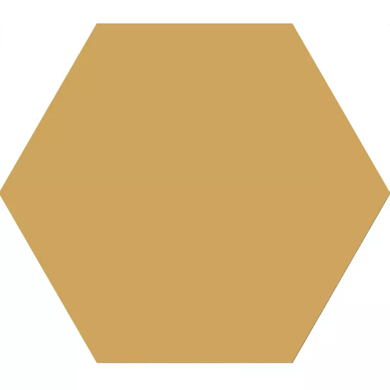 Bodenfliesen Loire Ocker Sechseck Strukturiert