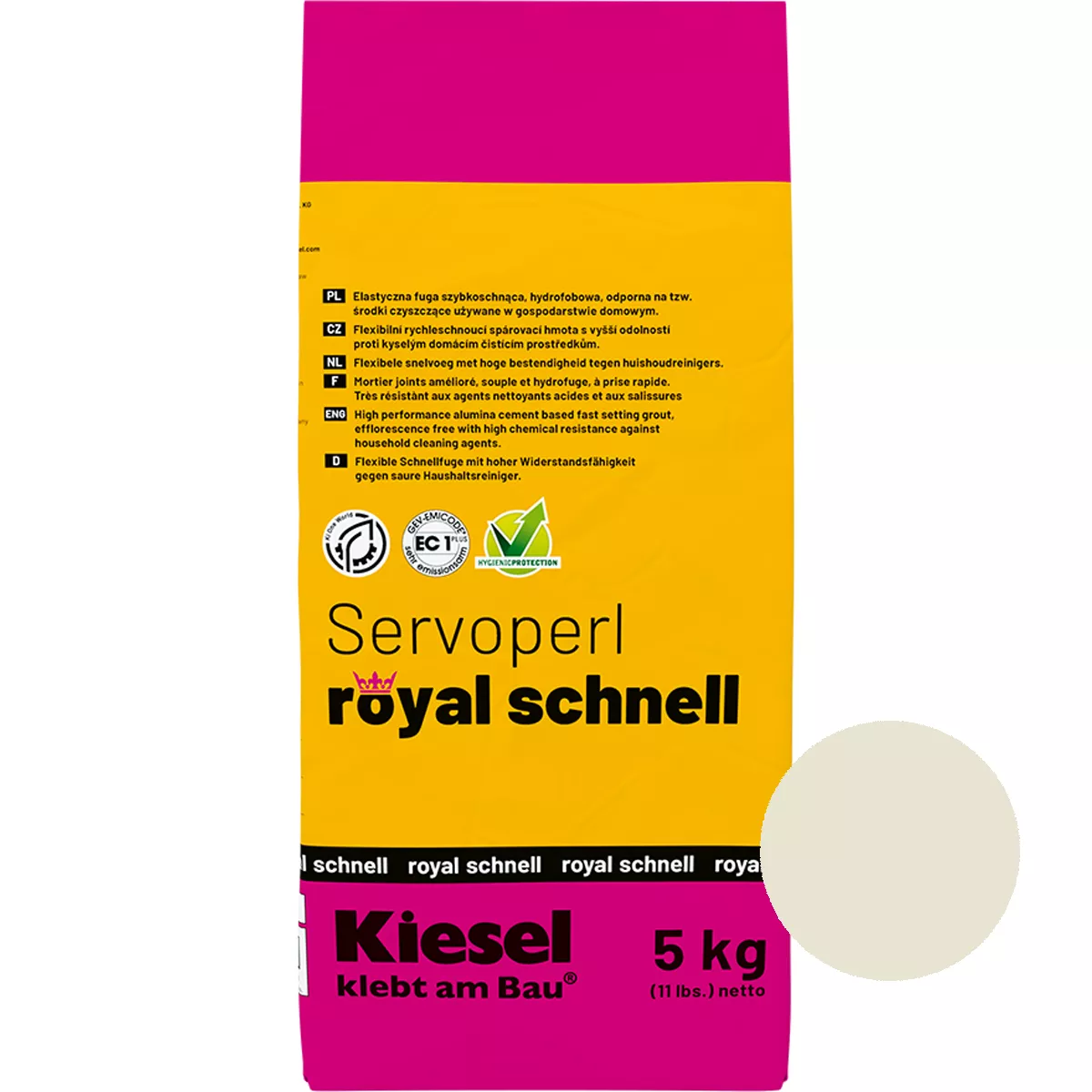 Фугираща смес Servoperl Royal Schnell Pergamon 5 кг Фугираща смес Servoperl Royal Schnell Pergamon 5 кг