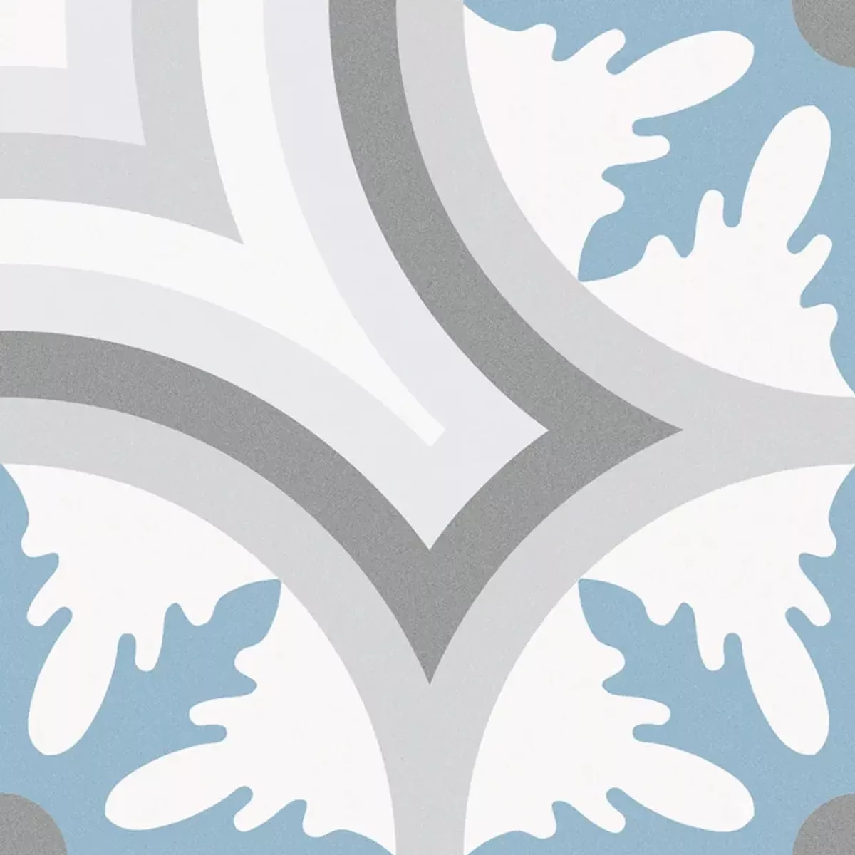 Плочки За Под Циментов Bид Atlantica Nomad Син Бяло Сив