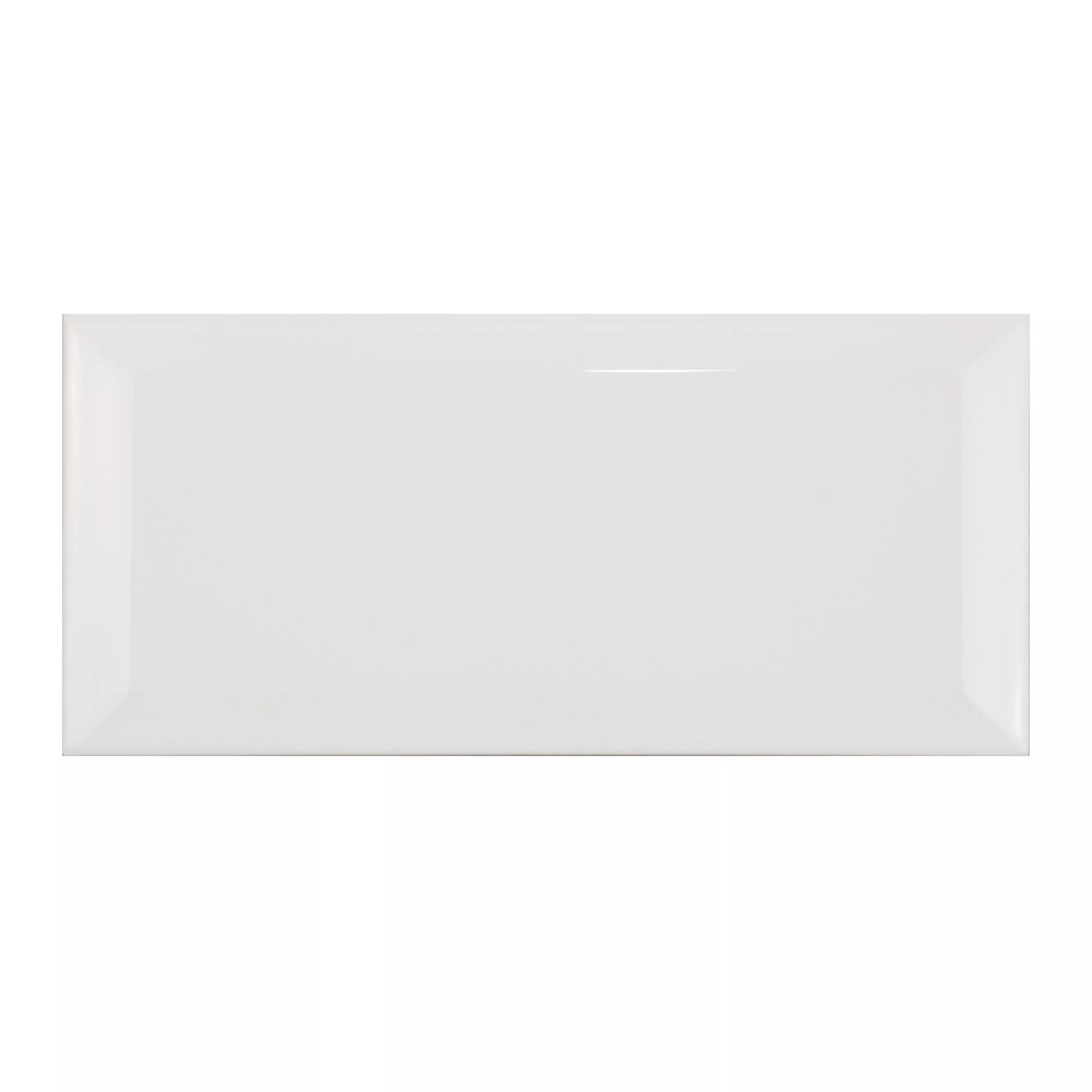 Mодел Metro Cтенни Плочки Brasilia Фасет 7,5x15x0,7cm Blanco