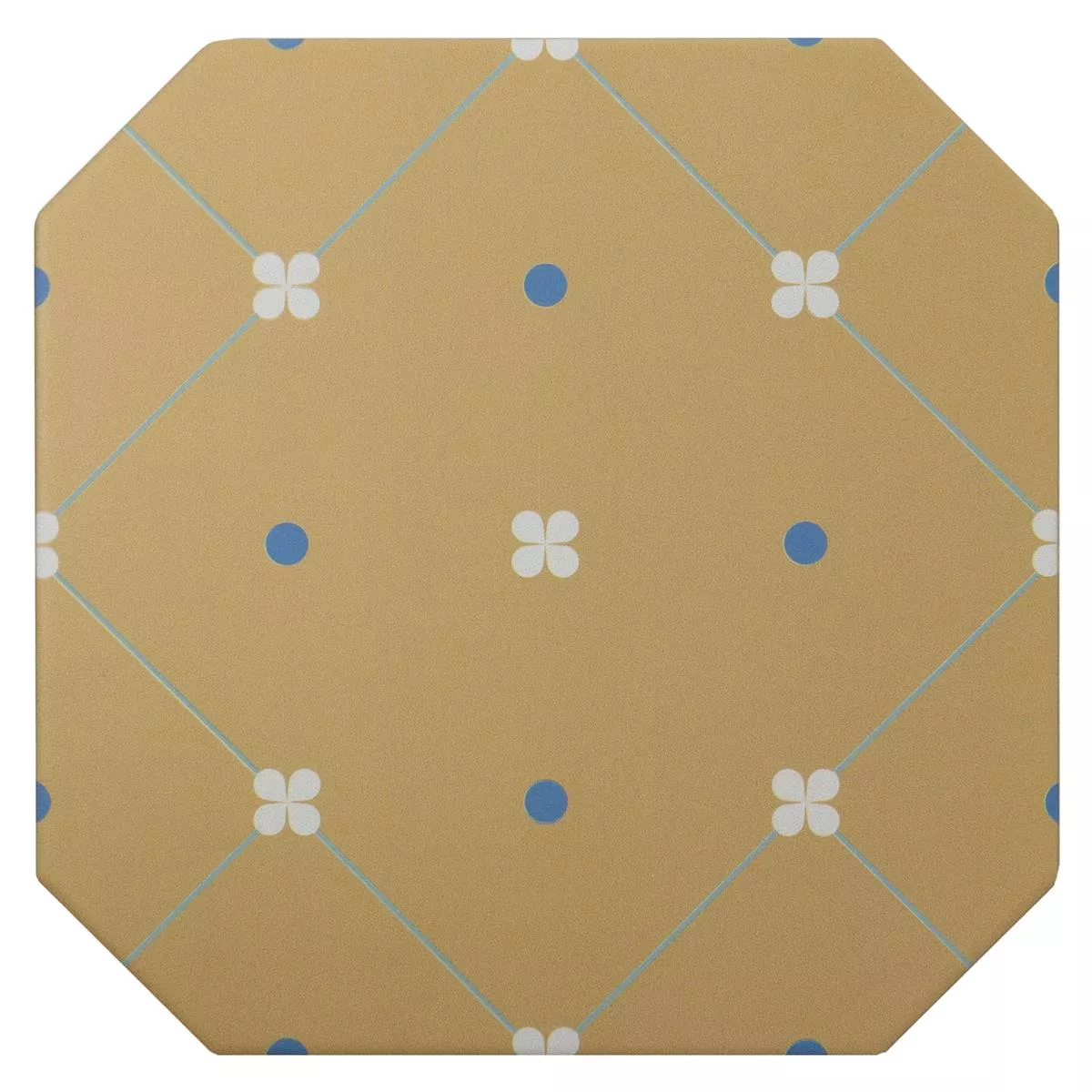 Порцеланови Kаменинови Изделия Плочки Genexia Decor Бежово Осмоъгълник 20x20cm Порцеланови Kаменинови Изделия Плочки Genexia Decor Бежово Осмоъгълник 20x20cm