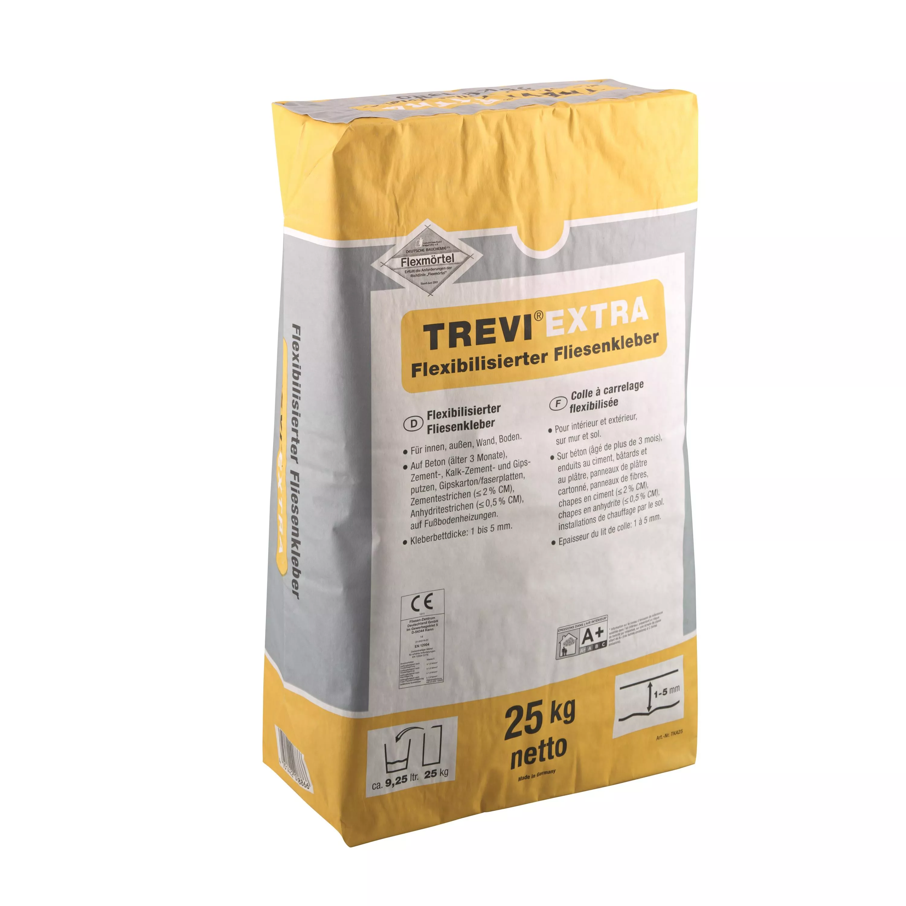 Extra Flex Лепило за плочки Фаянс & Порцеланови Kаменинови Изделия (25KG) Extra Flex Лепило за плочки Фаянс & Порцеланови Kаменинови Изделия (25KG)