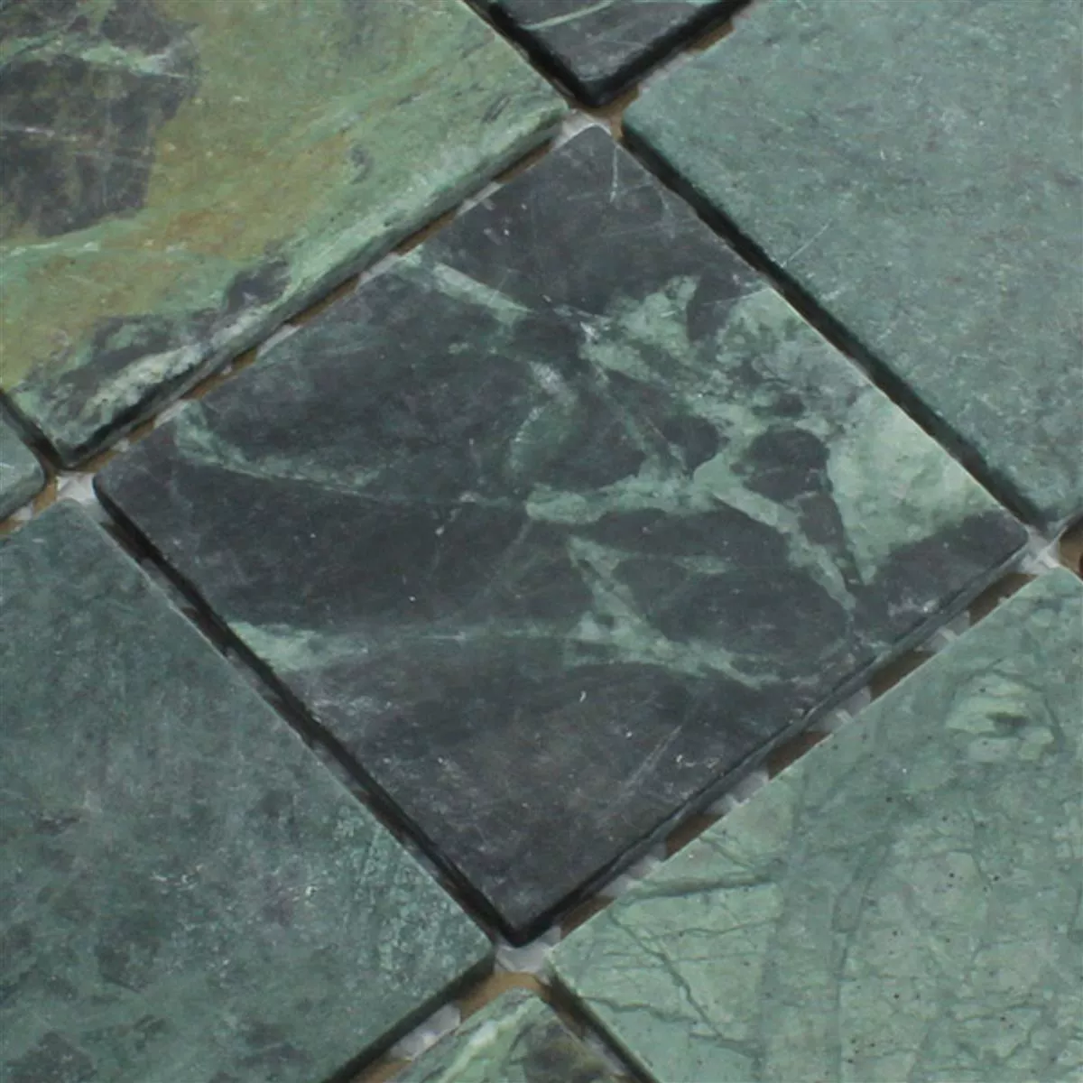 Mозаечни Плочки Мрамор 98x98x8mm Verde Зелено