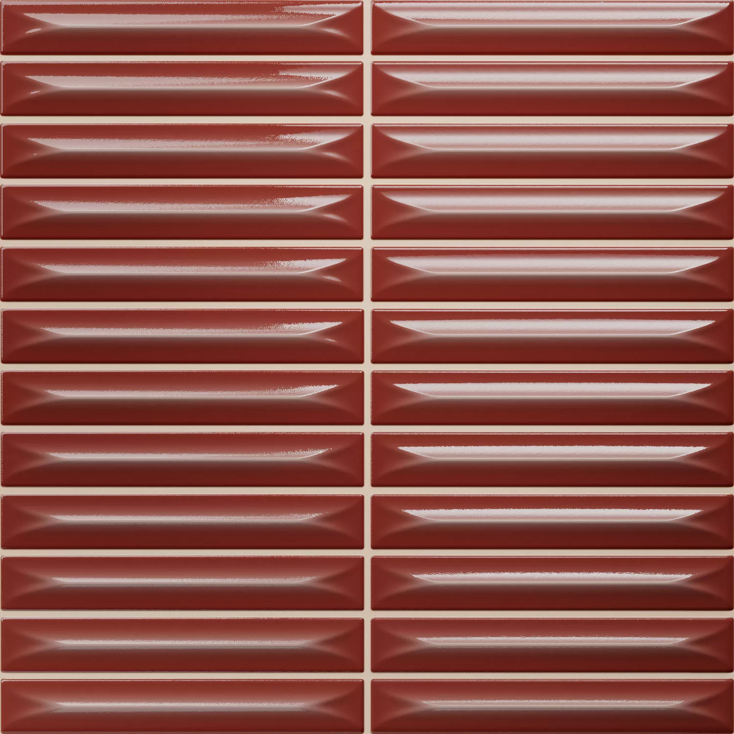 Bevel Karamell Блестящ Прът 20x20 cm
