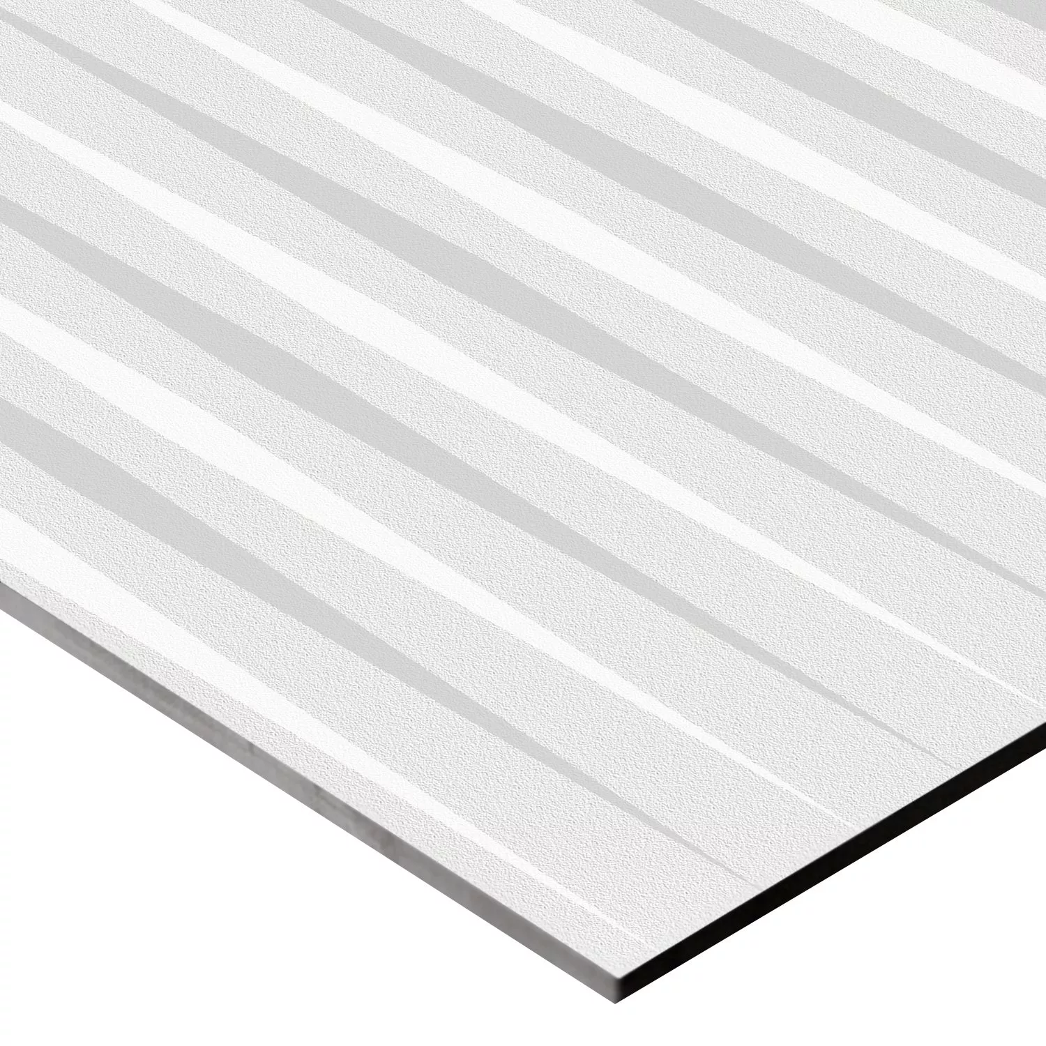 Cтенни Плочки Vulcano Stripes Декор Поправено Бяло 60x120cm