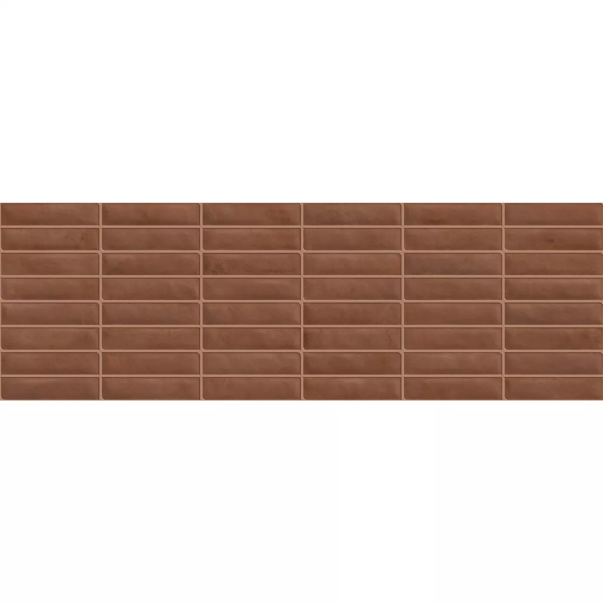 Ferrum Cotto Блестящ 24x74 cm