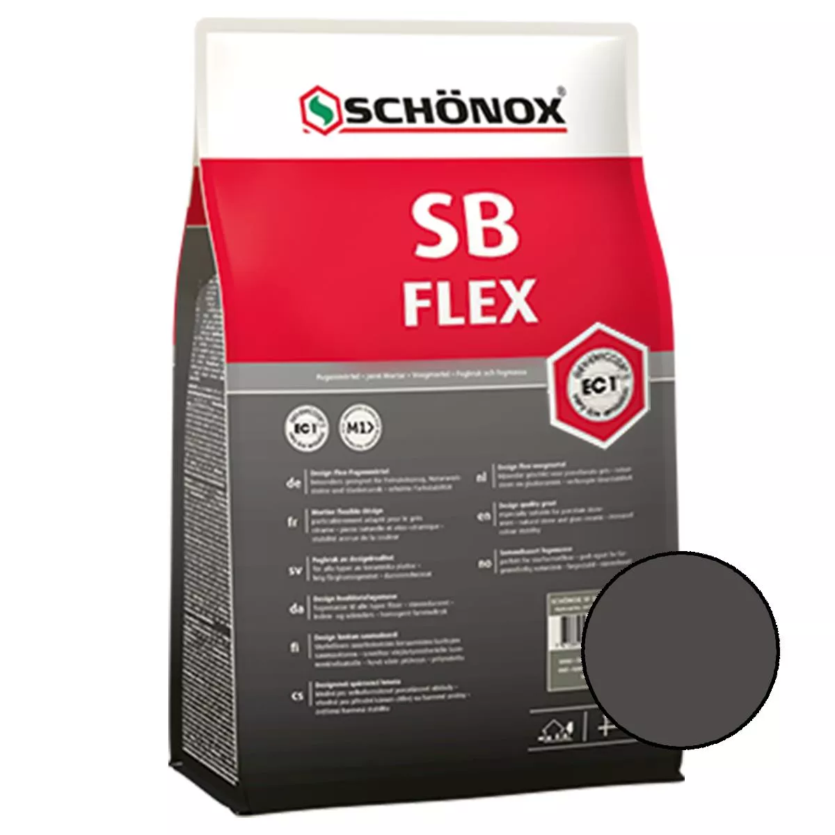 Фугираща смес Schönox SB Flex Dark Grey 15 кг Фугираща смес Schönox SB Flex Dark Grey 15 кг
