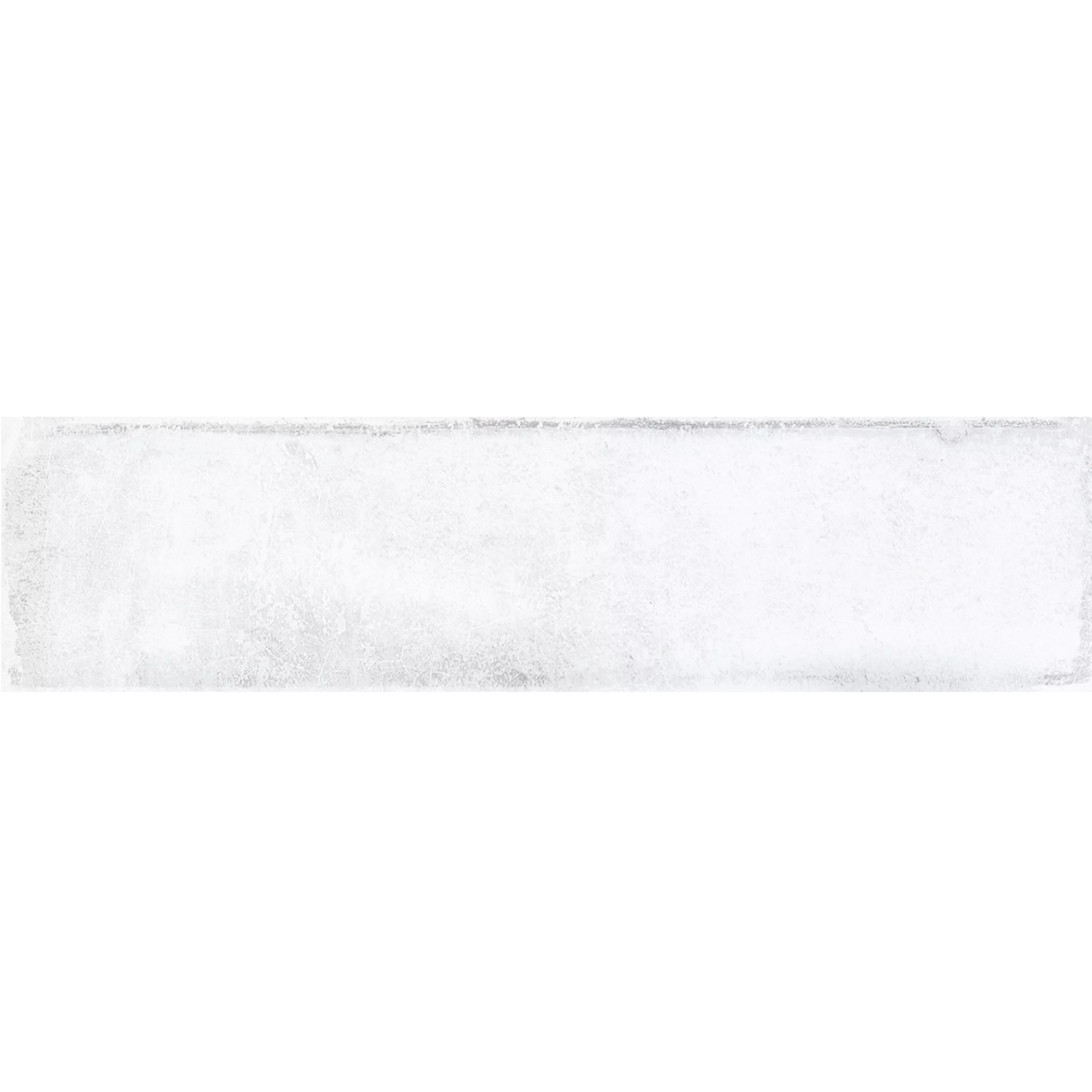 Cтенни Плочки Maestro Вълнообразен Блестящ Бяло 7,5x30cm