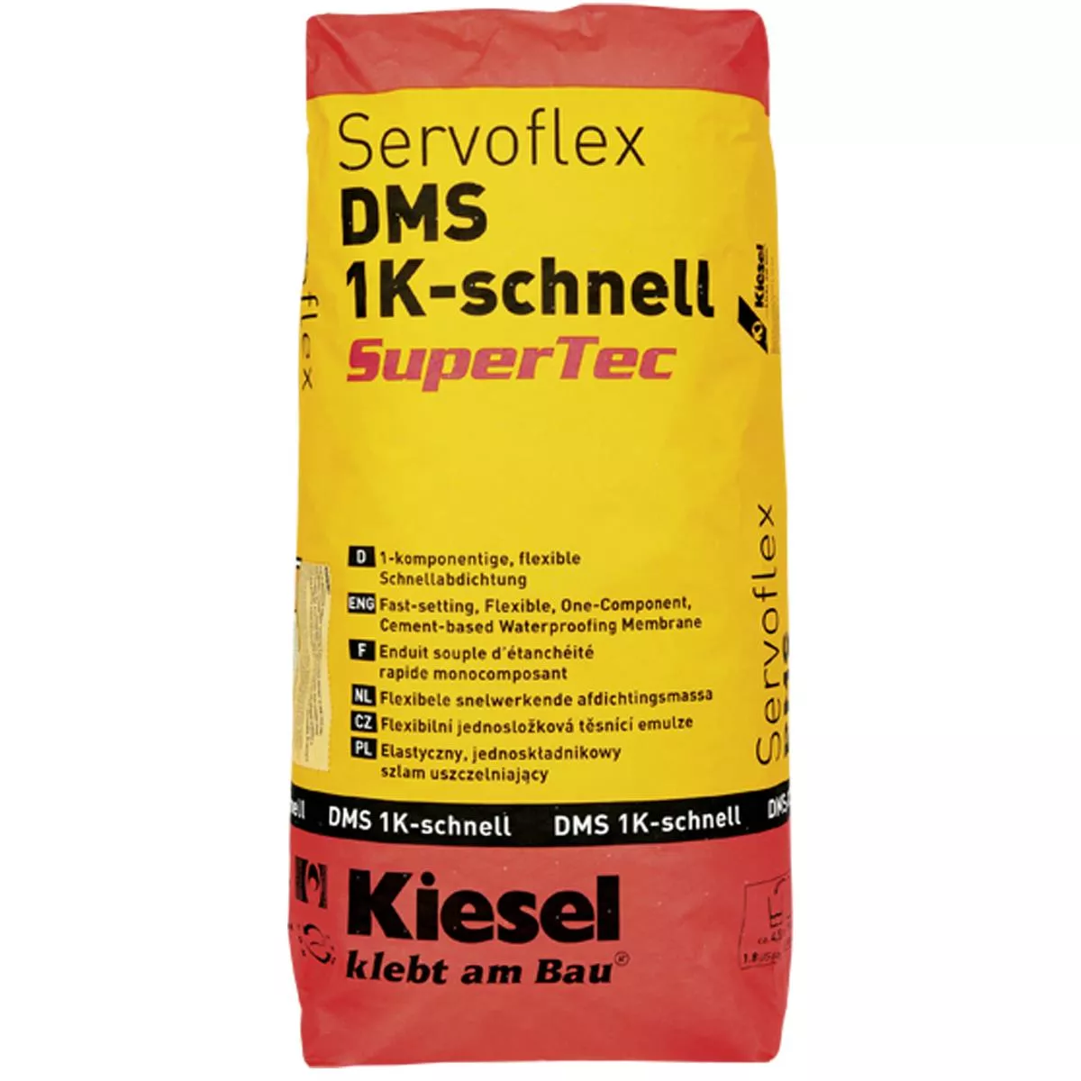Самонивелиращ се уплътнител Kiesel Servoflex DMS 1K-Schnell 15 кг Самонивелиращ се уплътнител Kiesel Servoflex DMS 1K-Schnell 15 кг