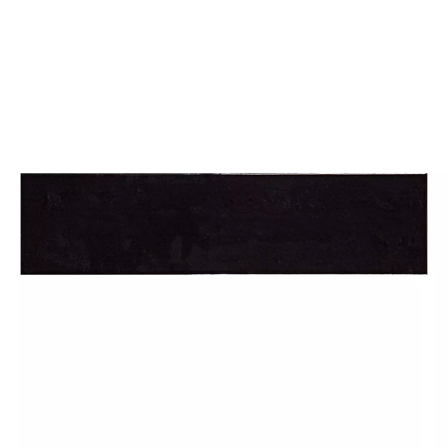 Alcacer Черно Блестящ Рустик 7,5x30 cm Negro