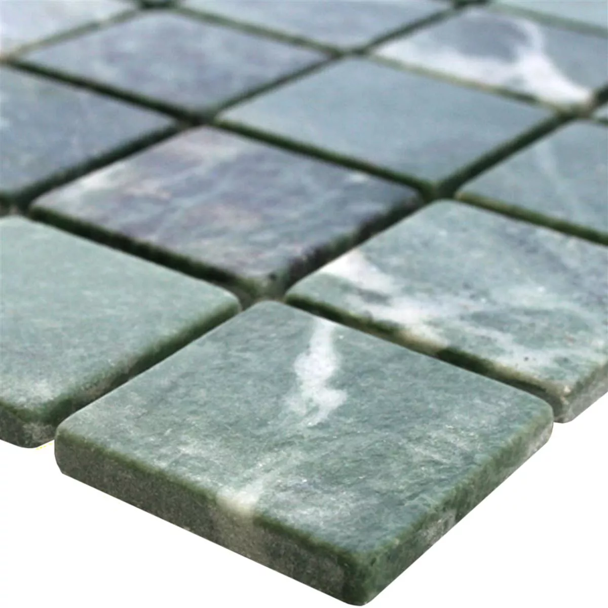 Mодел от Mозаечни Плочки Мрамор 48x48x8mm Verde