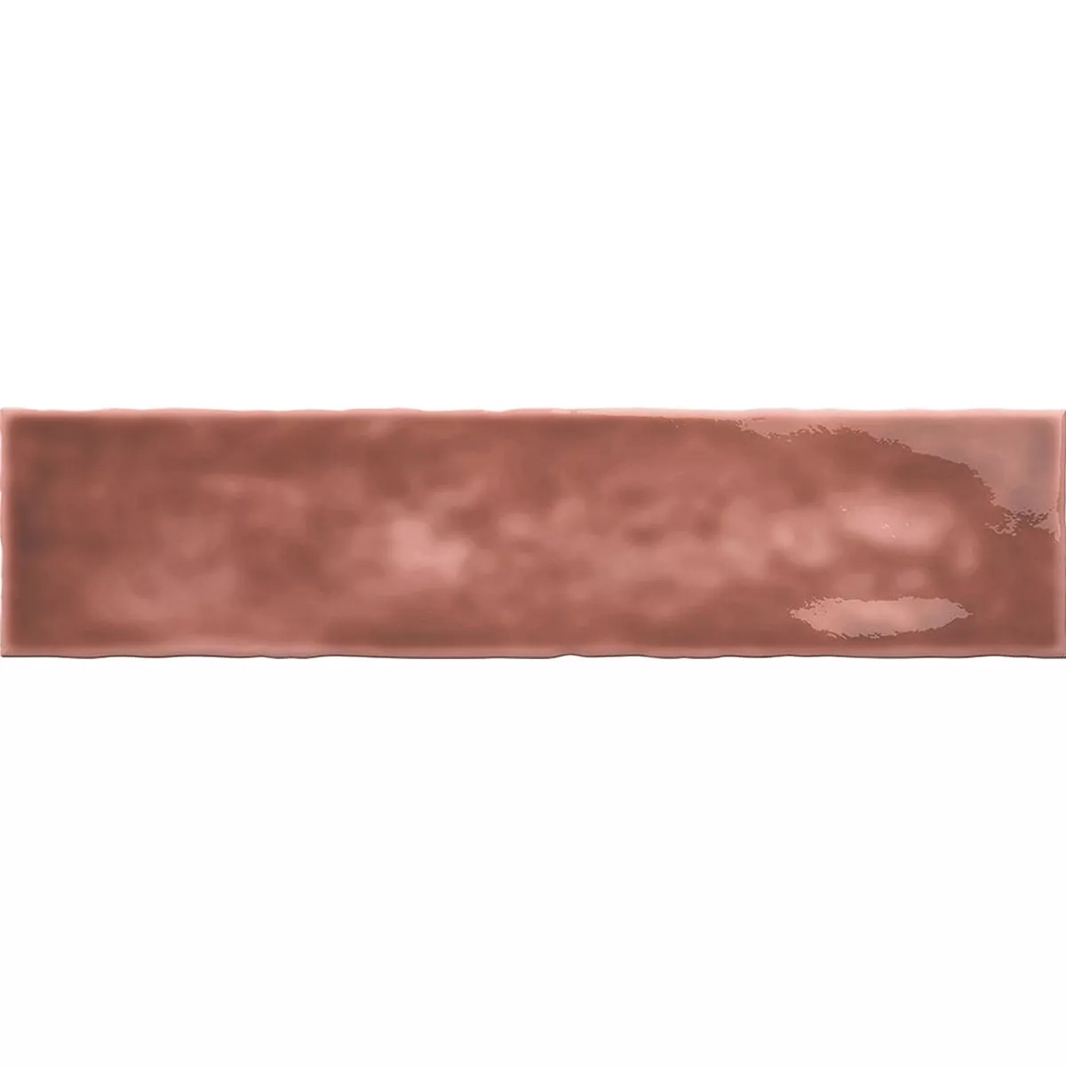 Cтенни Плочки Lugo Вълнообразен Червен 7,5x30cm
