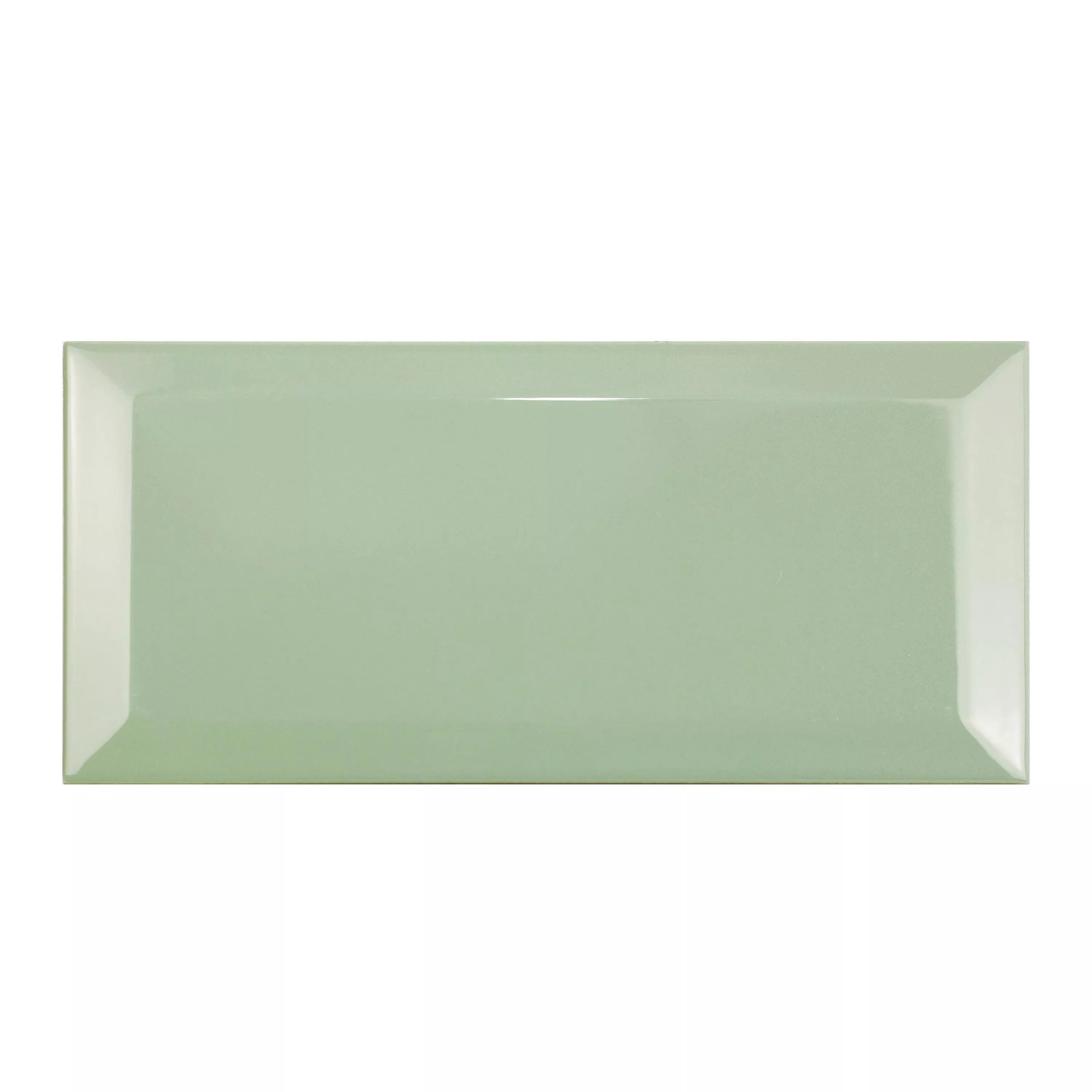 Mодел Metro Cтенни Плочки Brasilia Фасет 7,5x15x0,7cm Verde