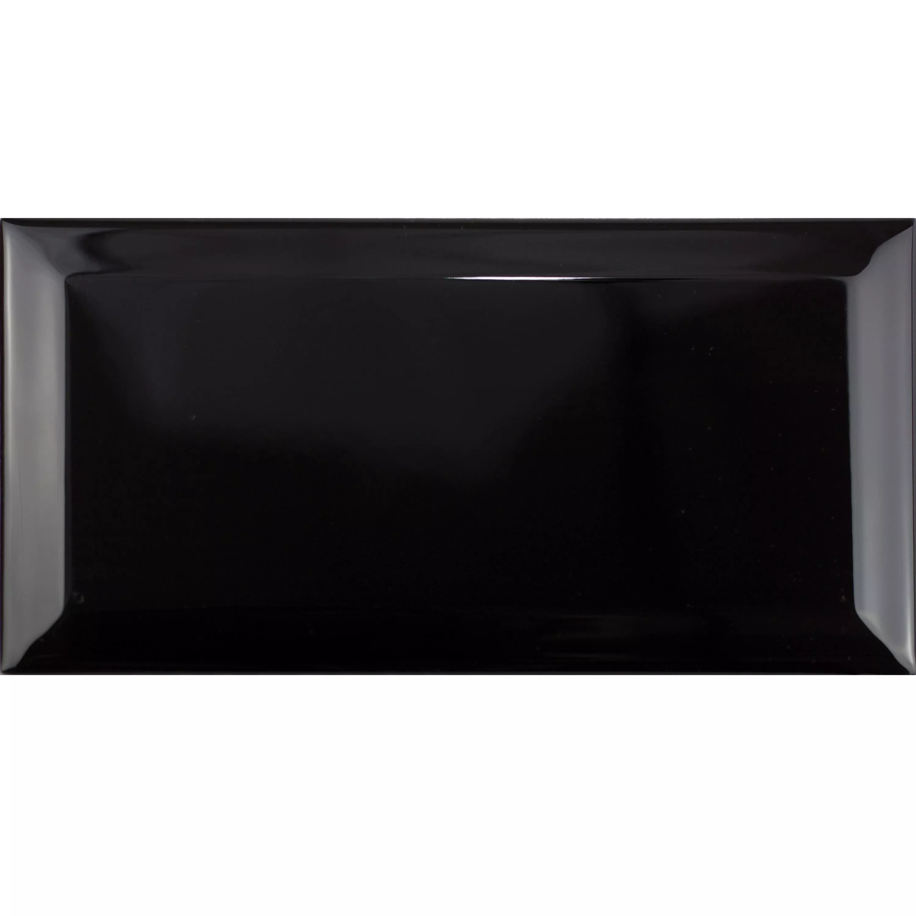 Mодел Metro Cтенни Плочки Brussel Фасет 10x20x0,7cm Negro