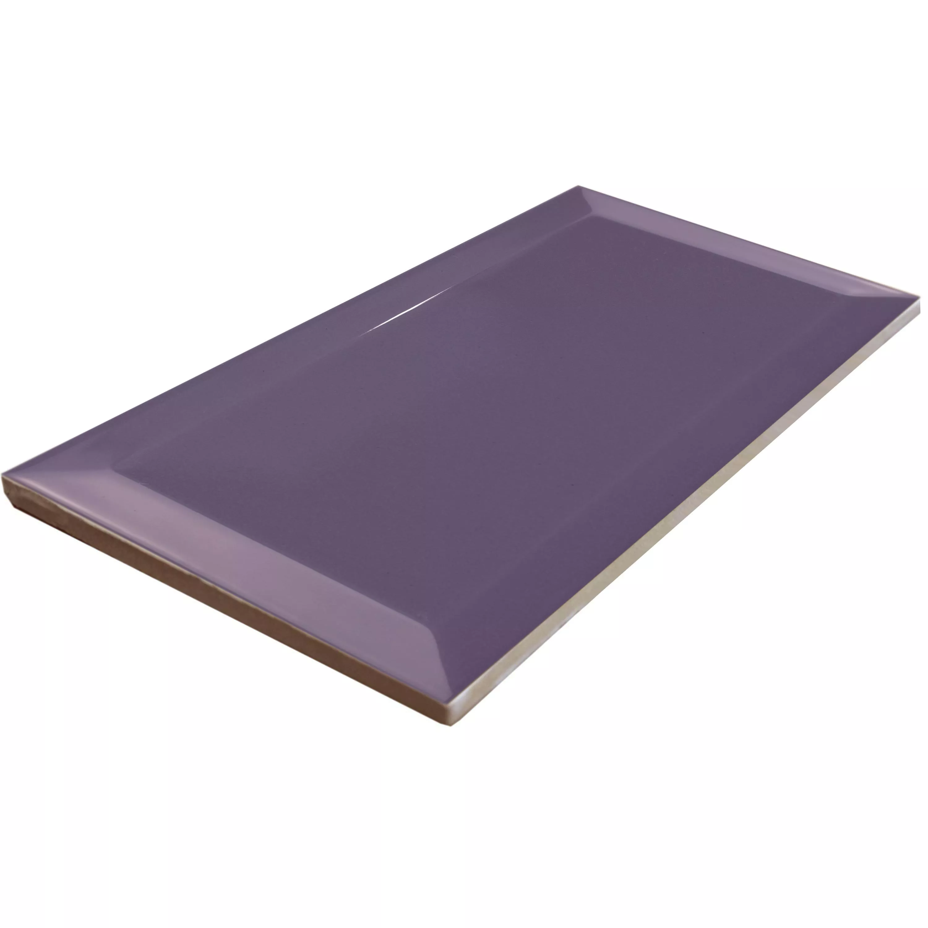 Mодел Metro Cтенни Плочки Brussel Фасет 10x20x0,7cm Morado