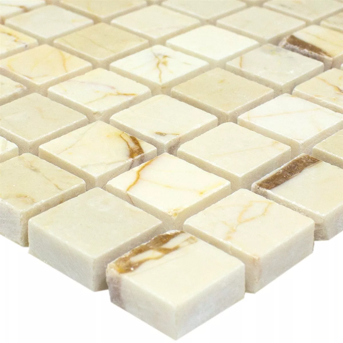 Mозаечна Плочка Adalya Cream Злато