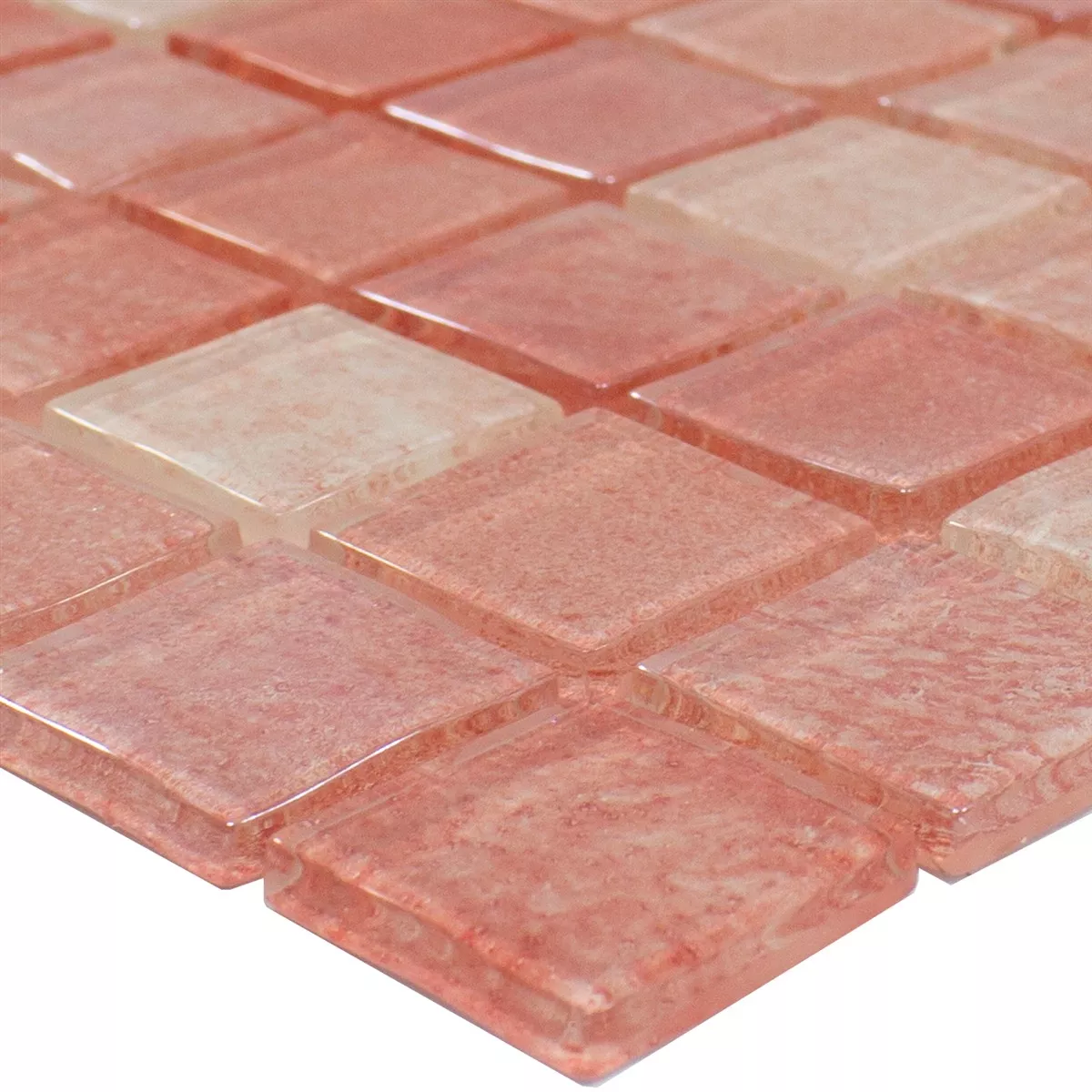 Cтъклена Mозайка Novigrad Розово 23x23x4 mm