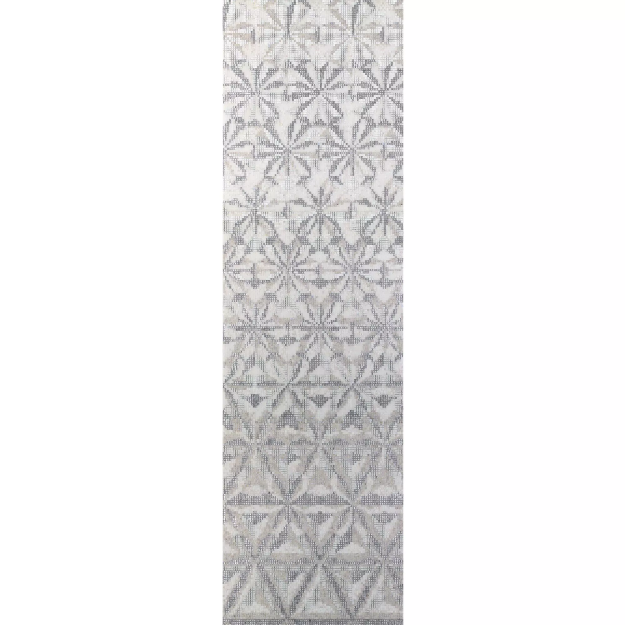 Cтъклена Mозайка Снимка Magicflower White 80x277,9cm Cтъклена Mозайка Снимка Magicflower White 80x277,9cm