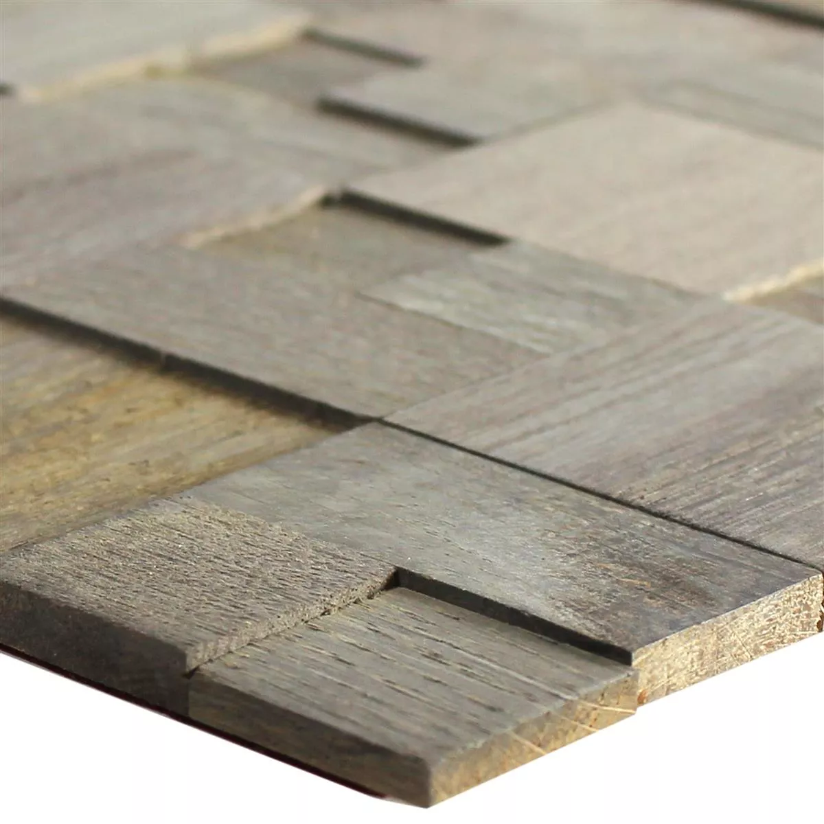 Mозаечни Плочки Дърво Paris Cамозалепващ 3D Сив Mозаечни Плочки Дърво Paris Cамозалепващ 3D Сив